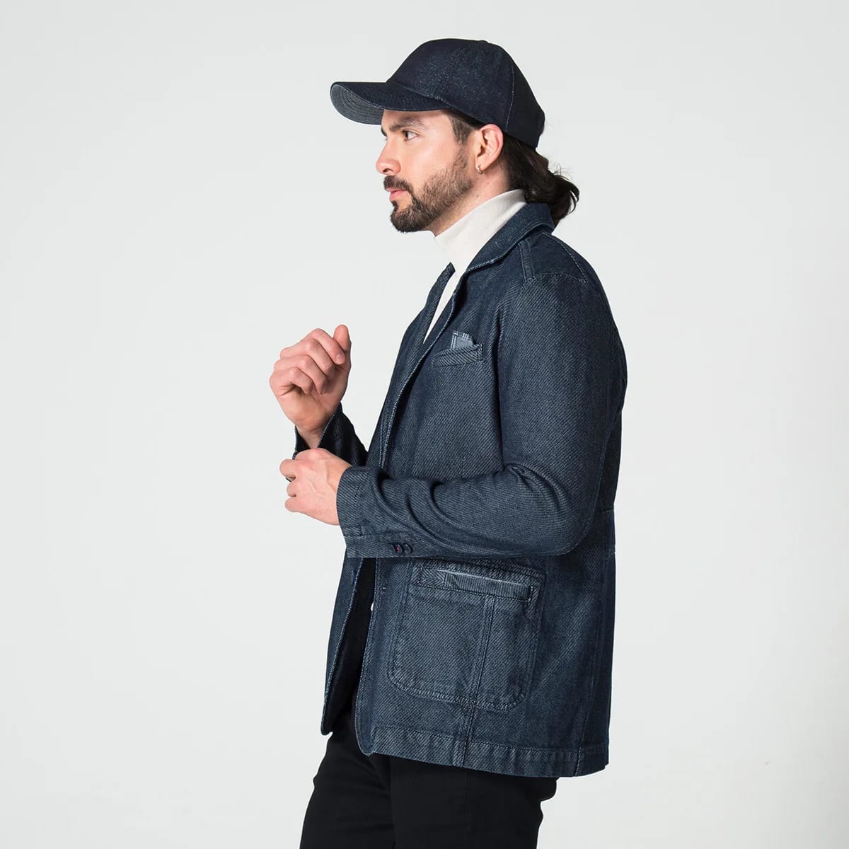 Blazer Casual Denim Slim Sevilla - imagen 3