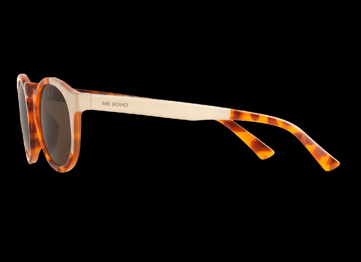 CREAM/LEO TORTOISE JORDAAN WITH CLASSICAL LENSES - imagen 3