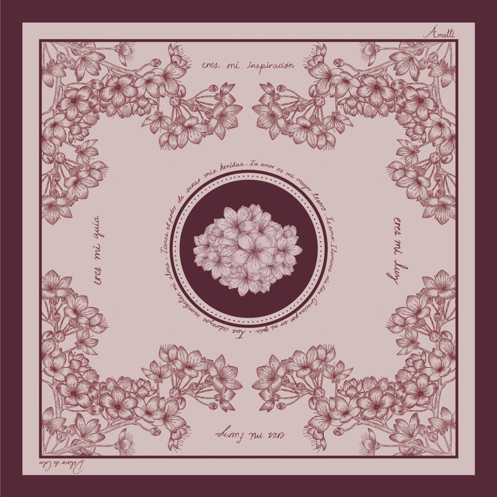Pañoleta Beige Mère - imagen 6