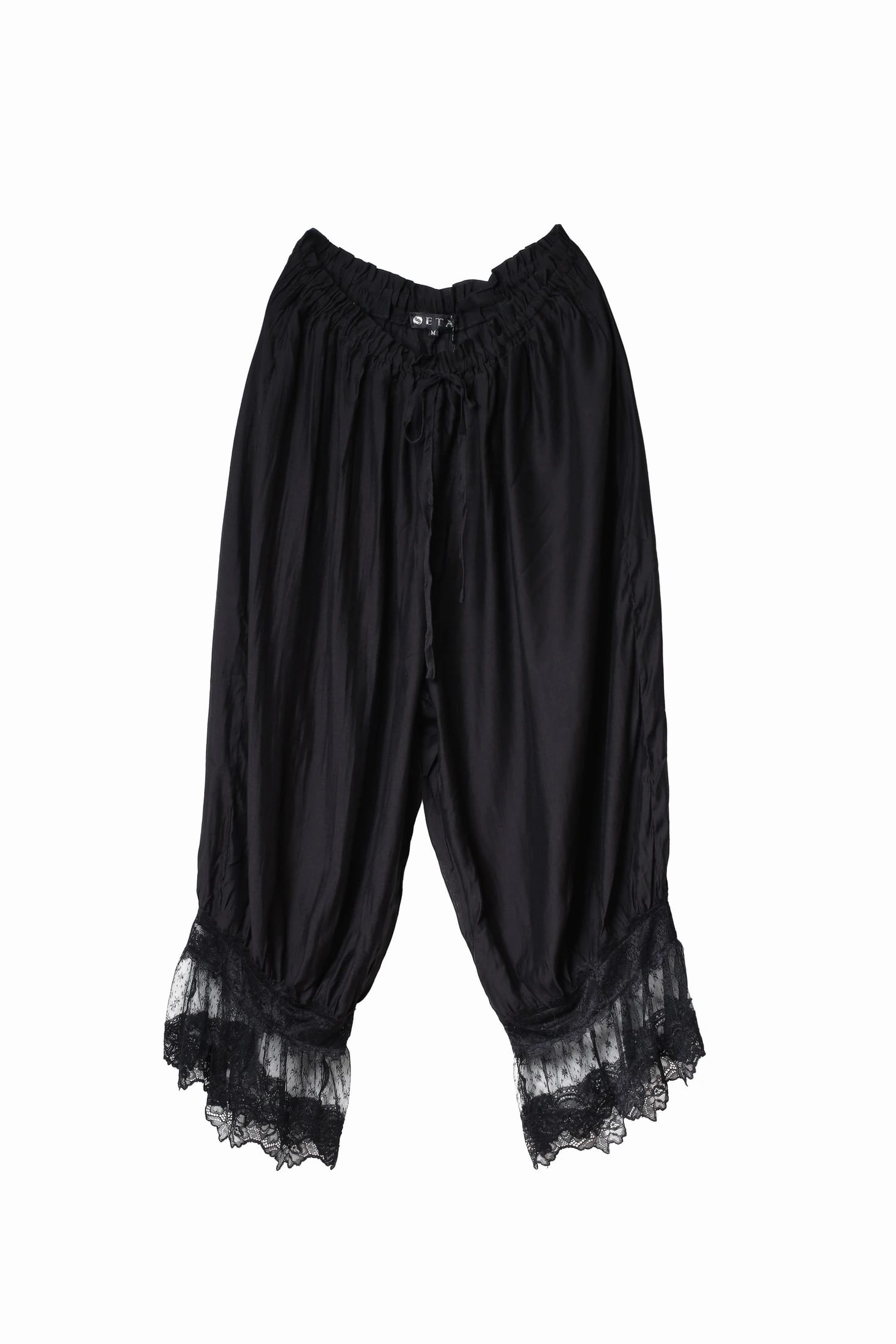 CHANTILLY BAGGY PANTS, BLACK - imagen 1