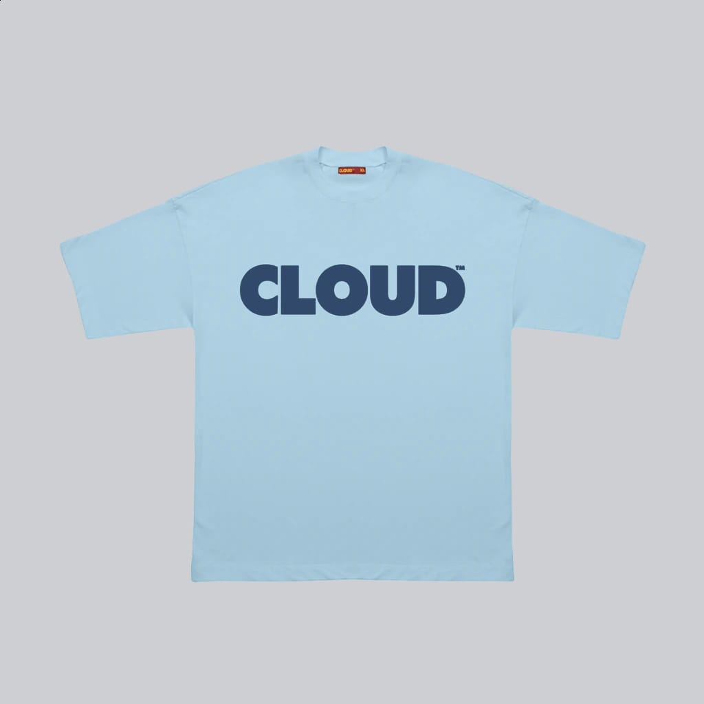 Camiseta BLOCK azul sobre azul  (Regular fit) - imagen 1