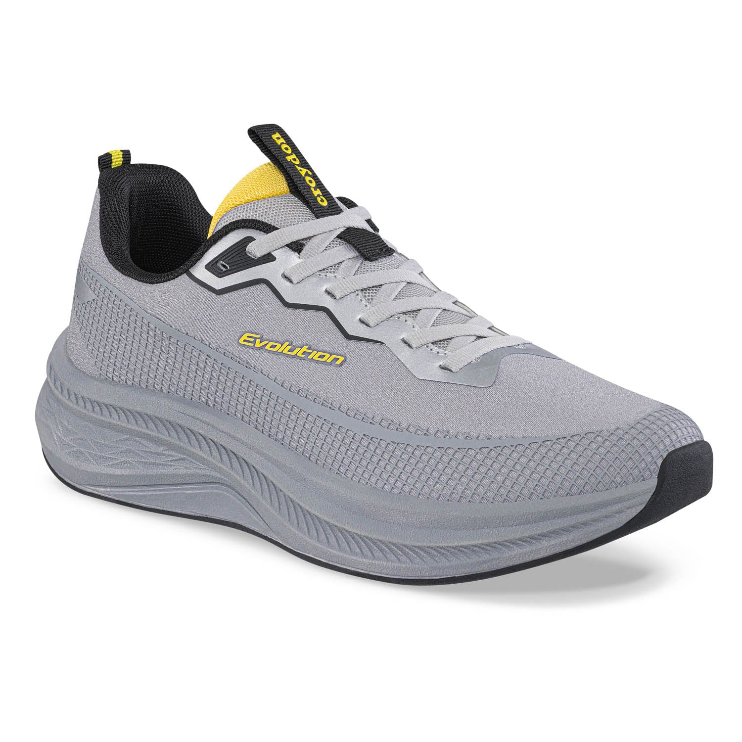 Tenis Running Qijoy Gris Croydon Para Hombre - imagen 2