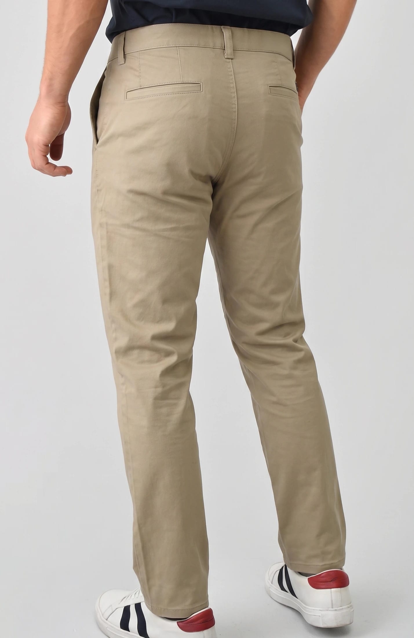 PANTALÓN DRILL BEIGE PARA HOMBRE - imagen 3