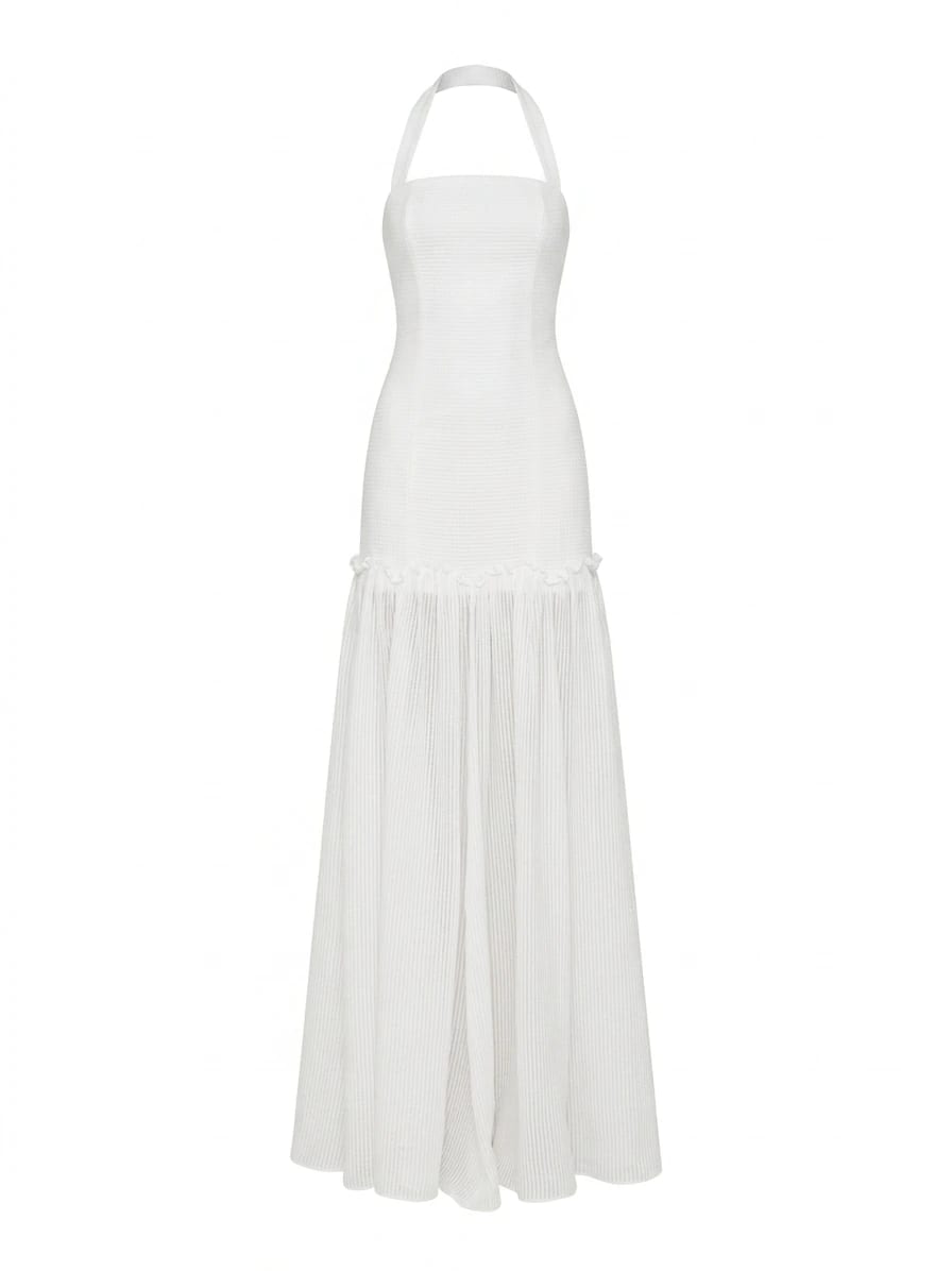 MARIA DRESS IVORY - imagen 1