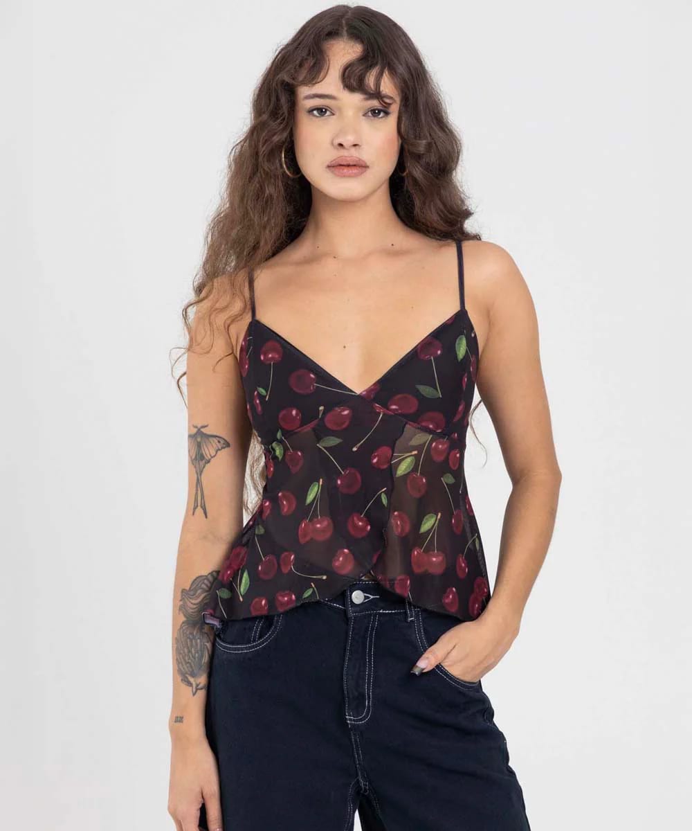 CHERRY MESH TOP - imagen 11