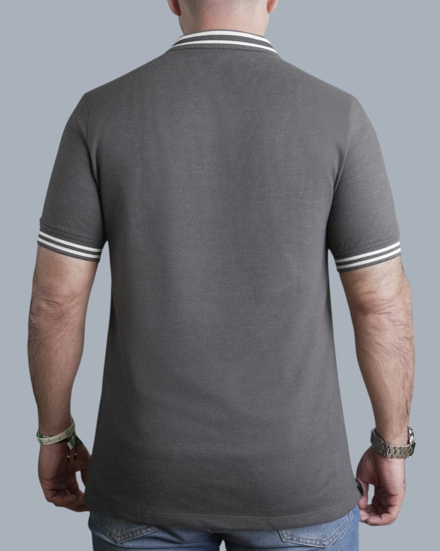 CAMISA POLO GRIS LPC HOMBRE - imagen 2