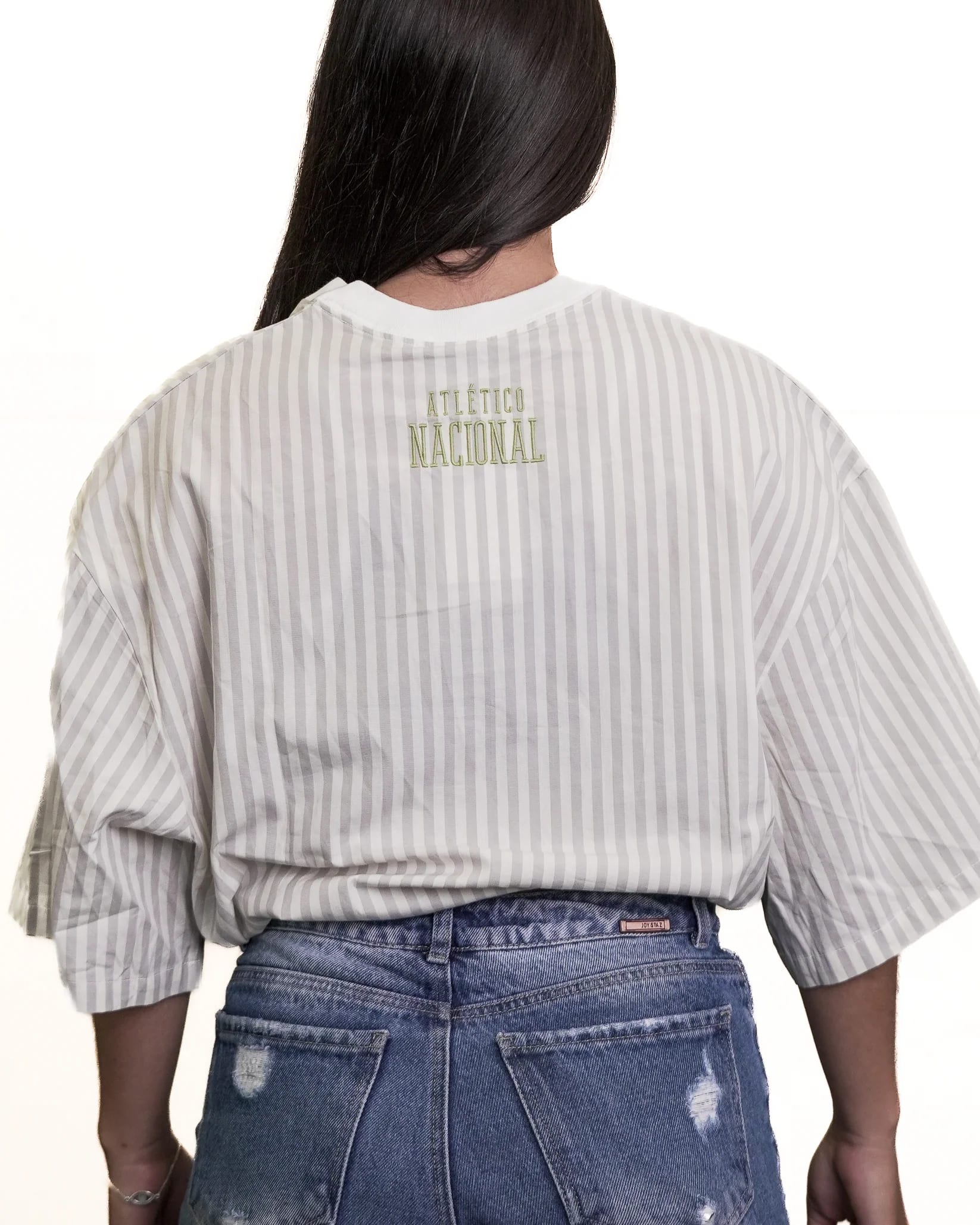 CAMISA BLANCA  RAYAS MUJER  NIKE - imagen 11