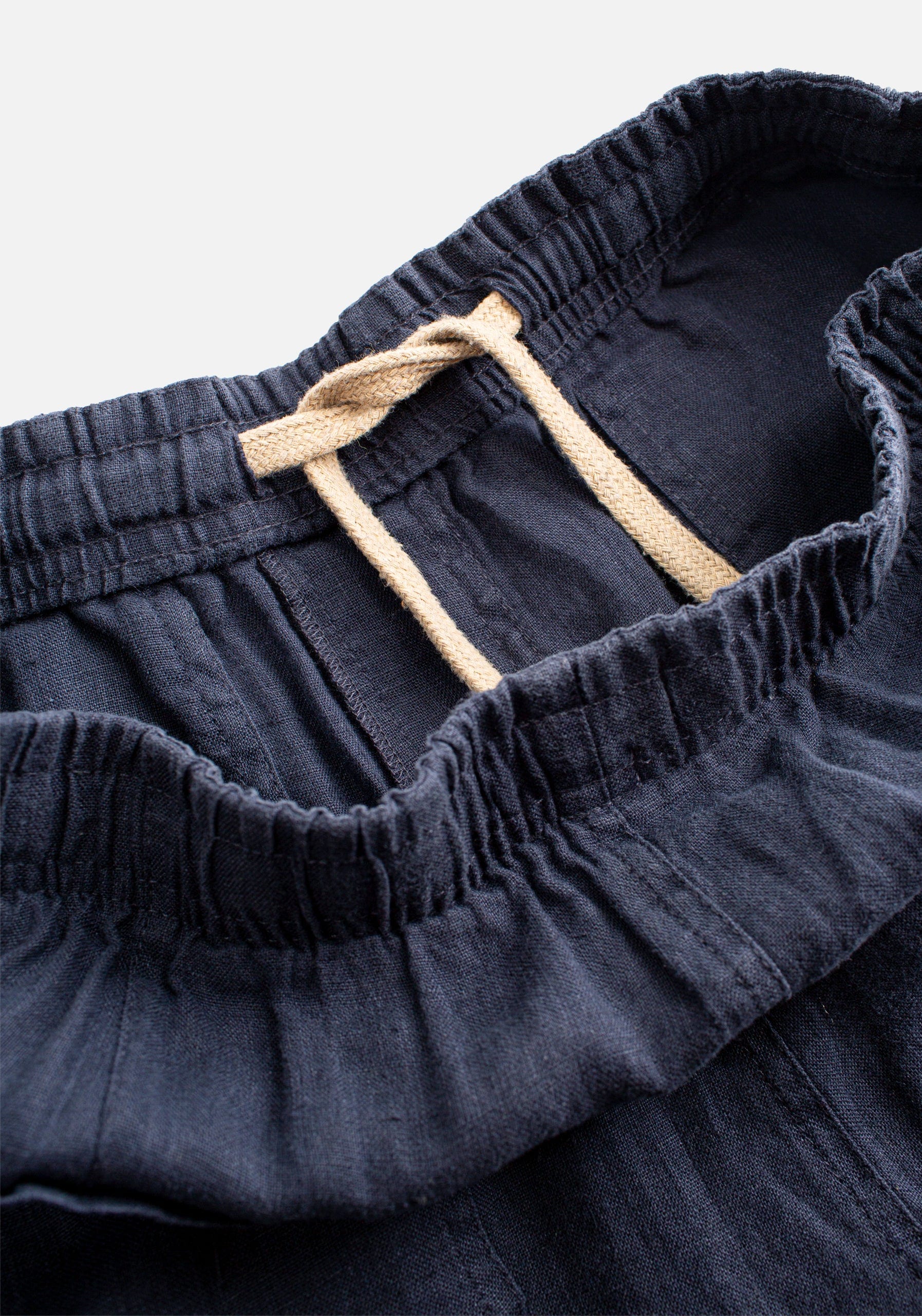 Pantalon H Hopkins Jogger Lino Azul Osc. - imagen 3