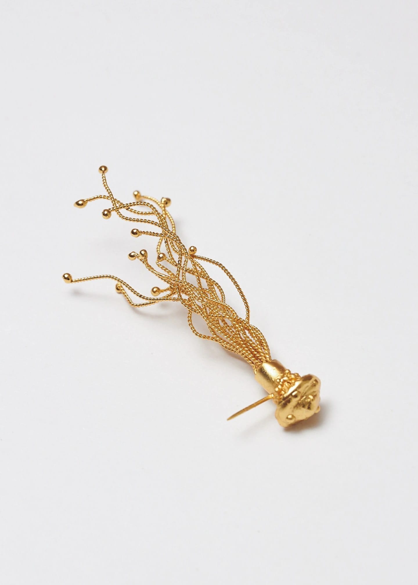 arete broche Micelios Maxi dorado - imagen 3