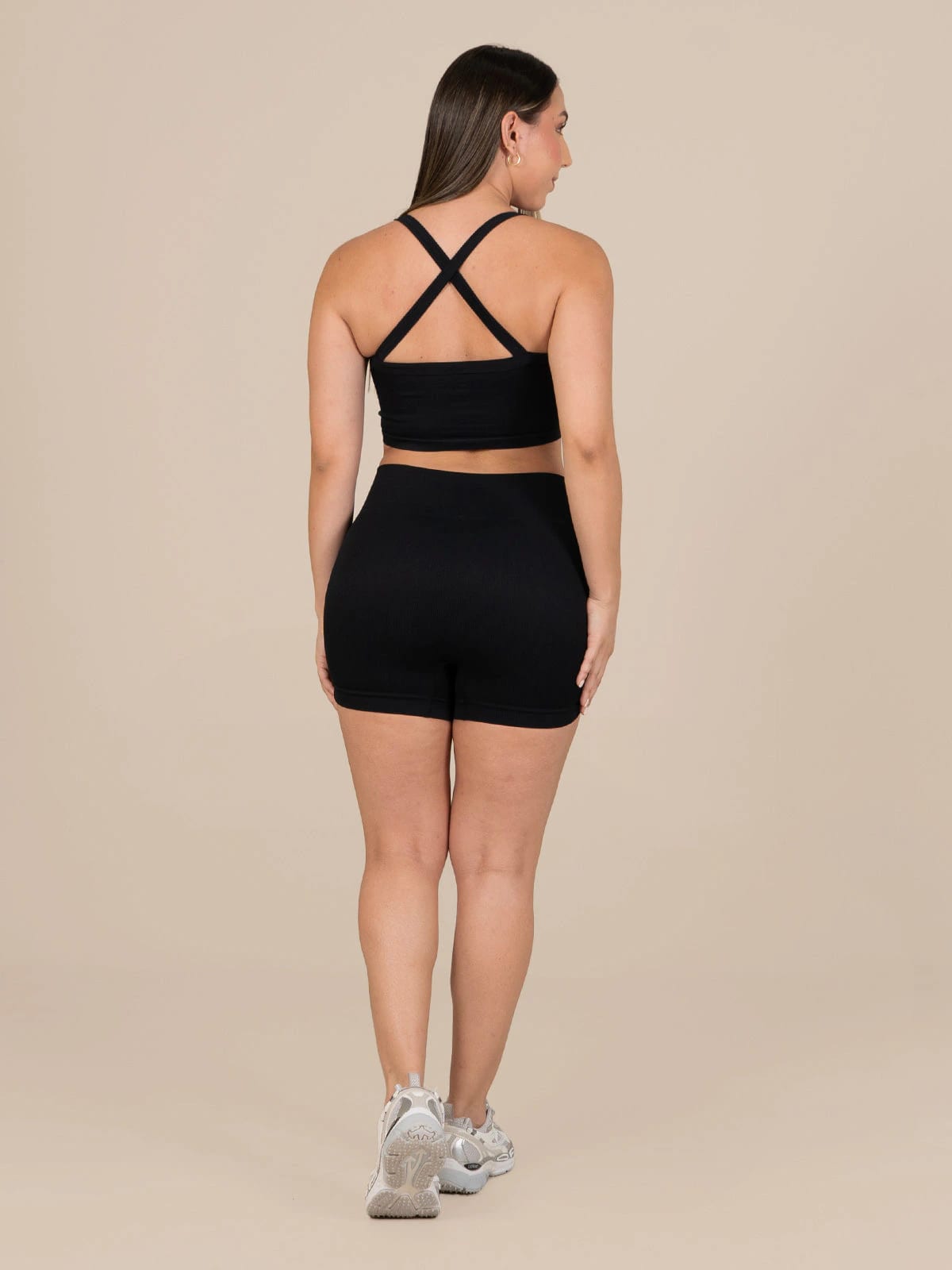 Talia short set seamless negro - imagen 2