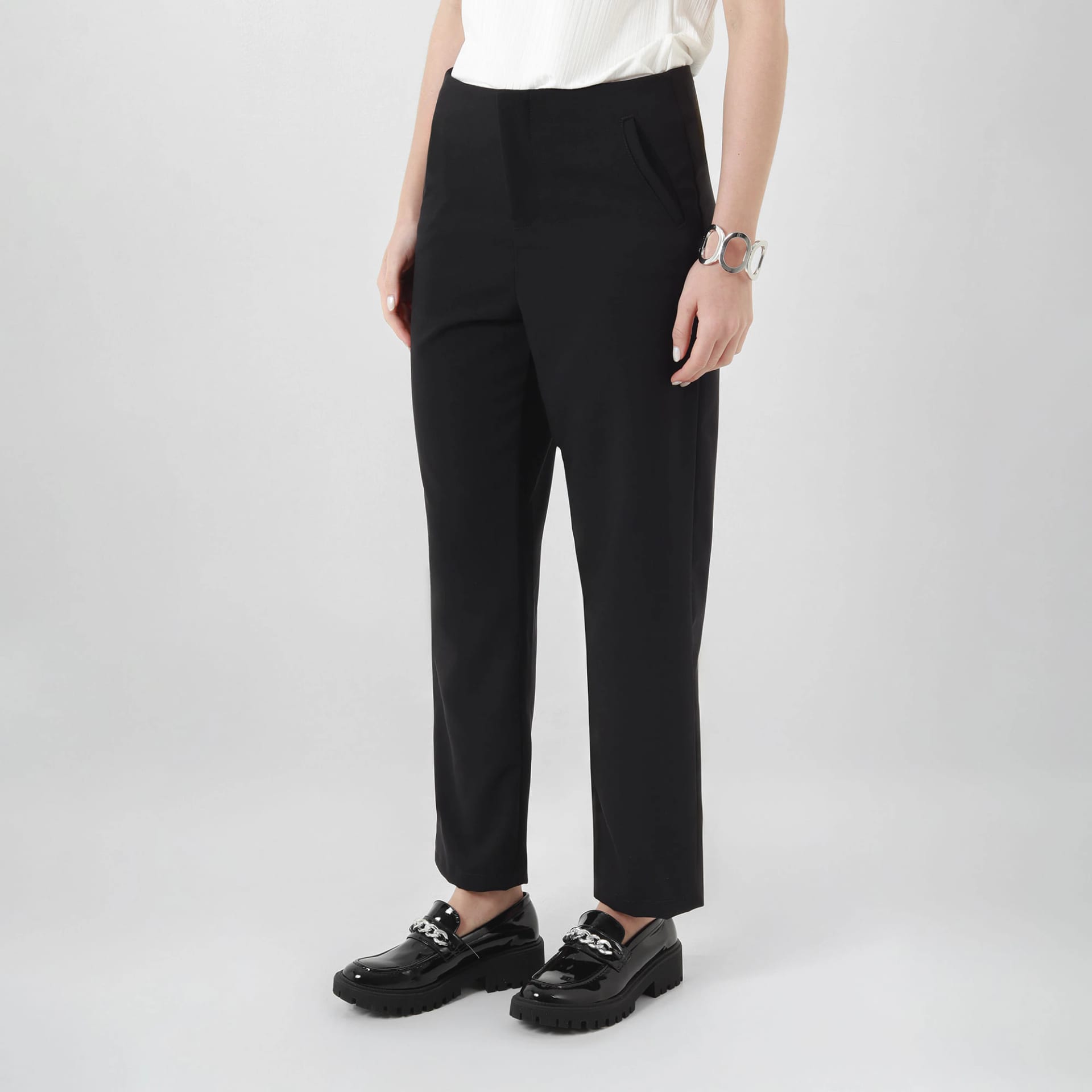Pantalon Tiro Alto Bota Recta - imagen 2