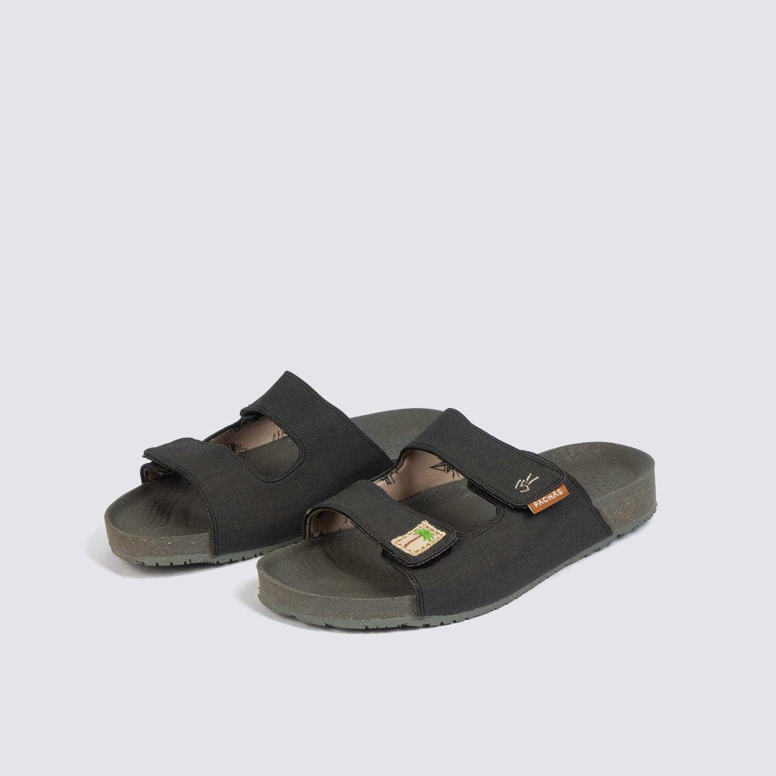 Sandalias dos correas "Bitacora" Azabache - imagen 3