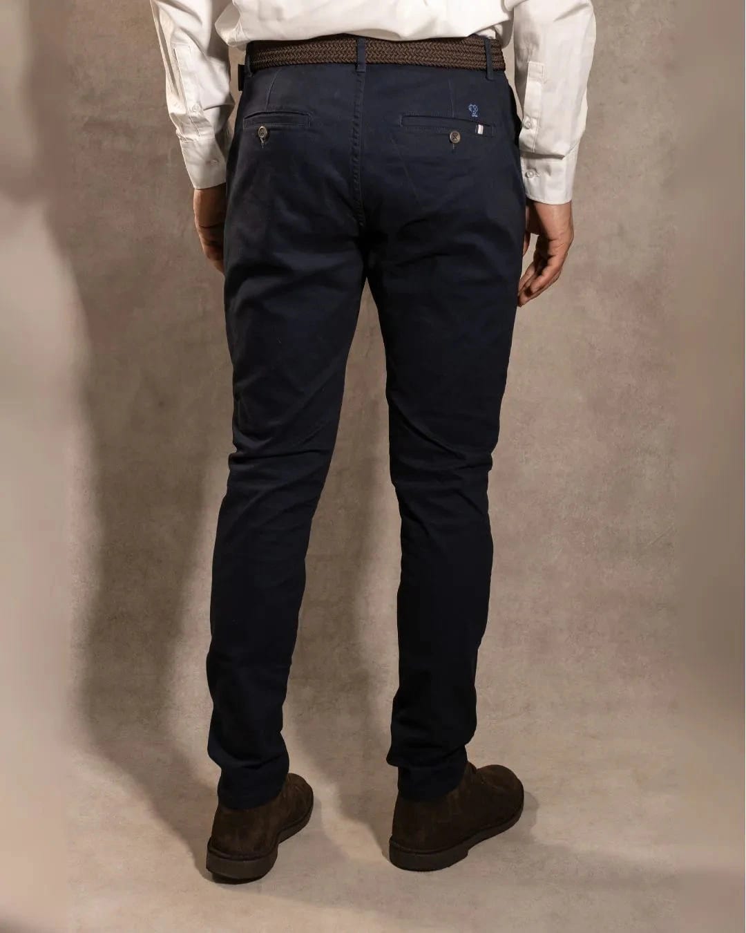 Pantalon Elastico Azul Navy - imagen 4