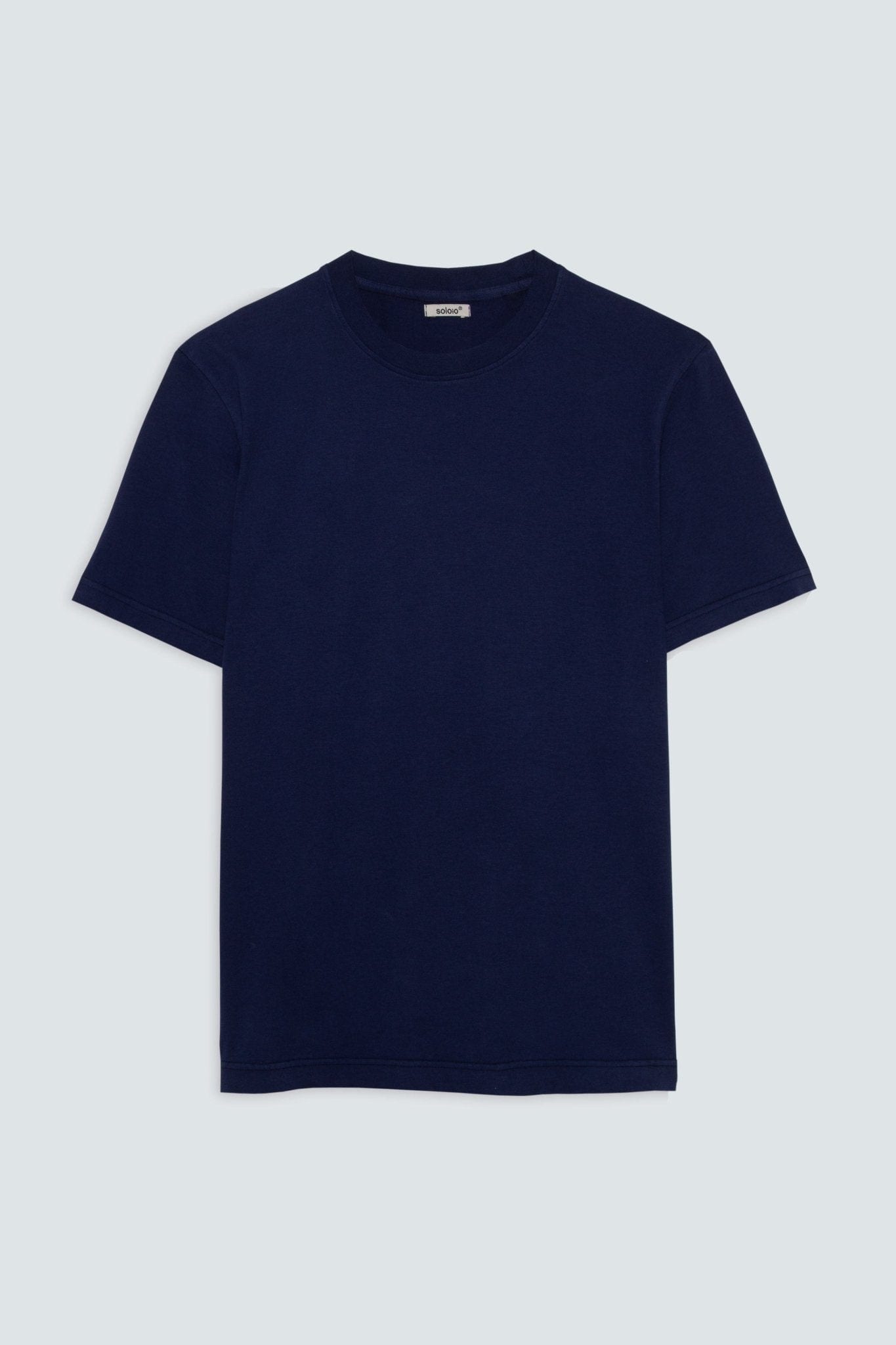 men’s cotton t-shirt navy giorgio - imagen 1