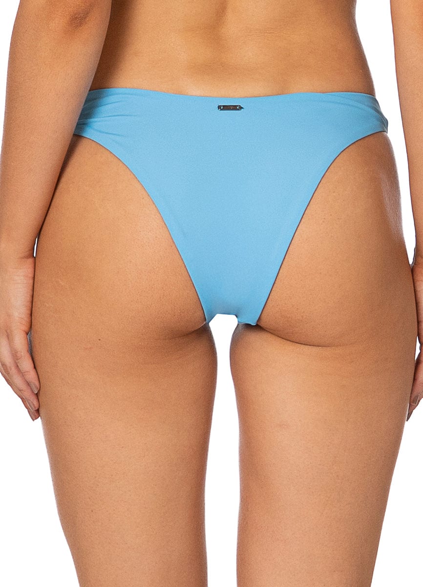 Maaji Eucalyptus Green Splendour Regular Rise Thin Side Bikini Bottom - imagen 3