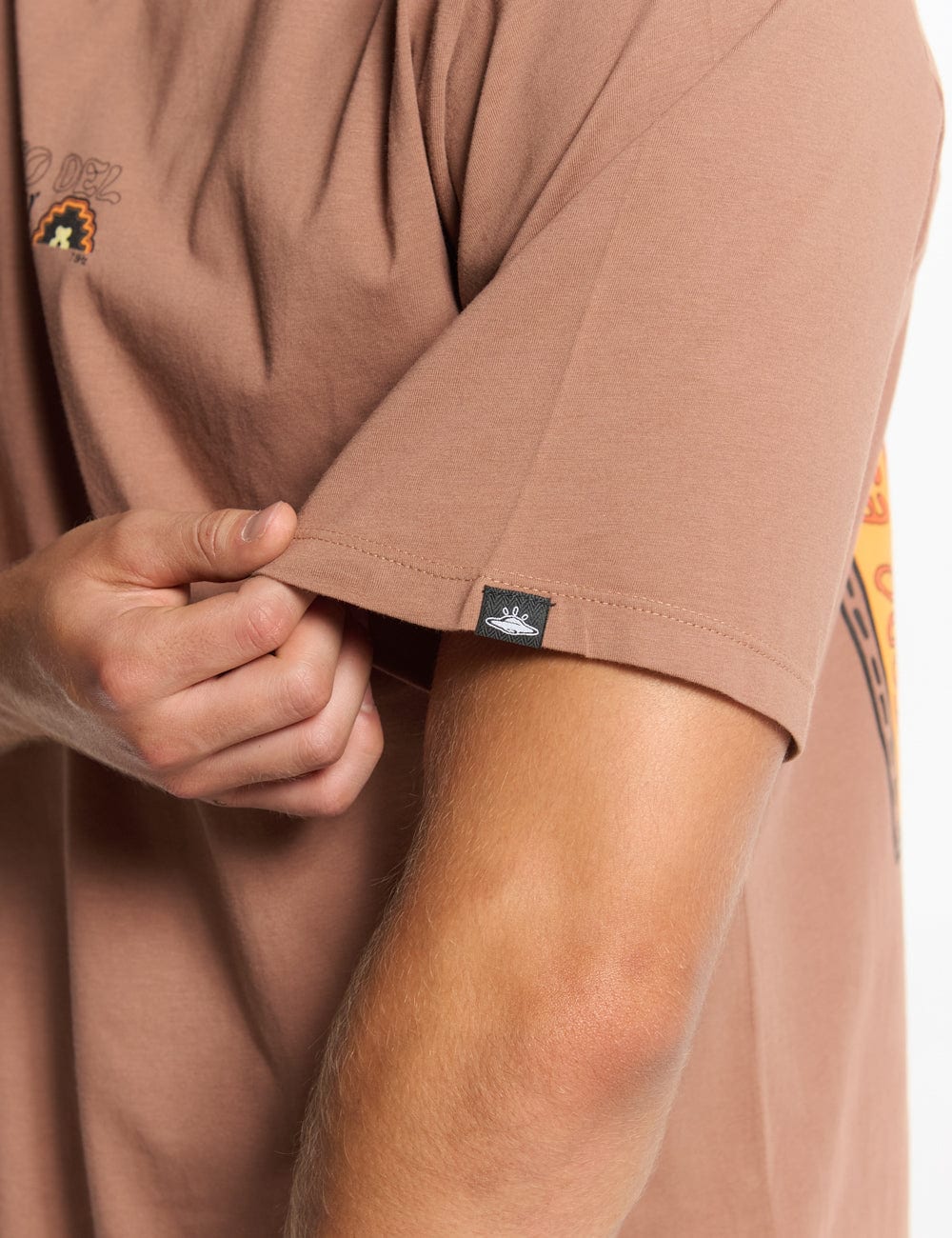 Camiseta oversize Rao marron - imagen 4