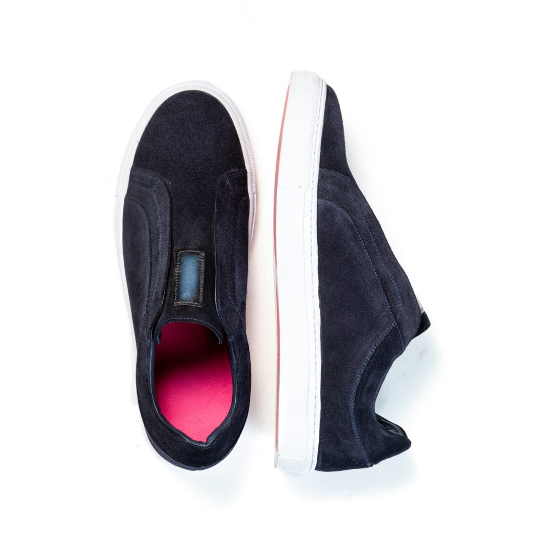 Sneaker Gino Azul Gamuza - imagen 10