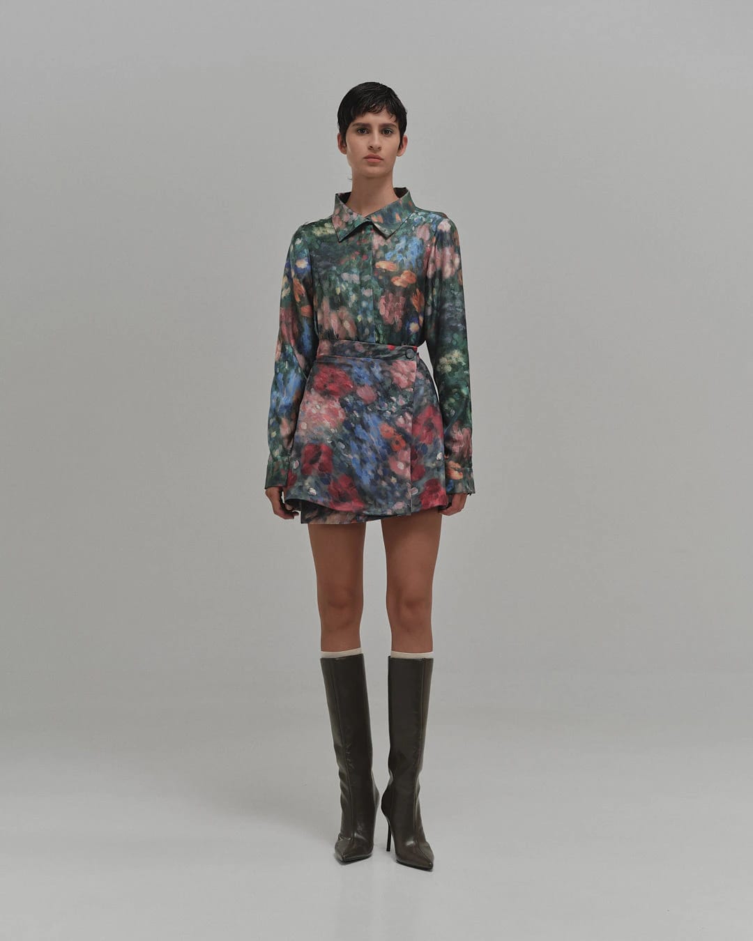 "PLIEGUE" MINI SKIRT - imagen 2