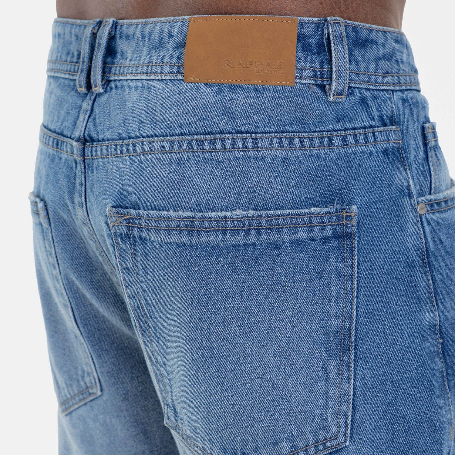 Clean Relaxed Fit Jeans Mid Blue - imagen 14