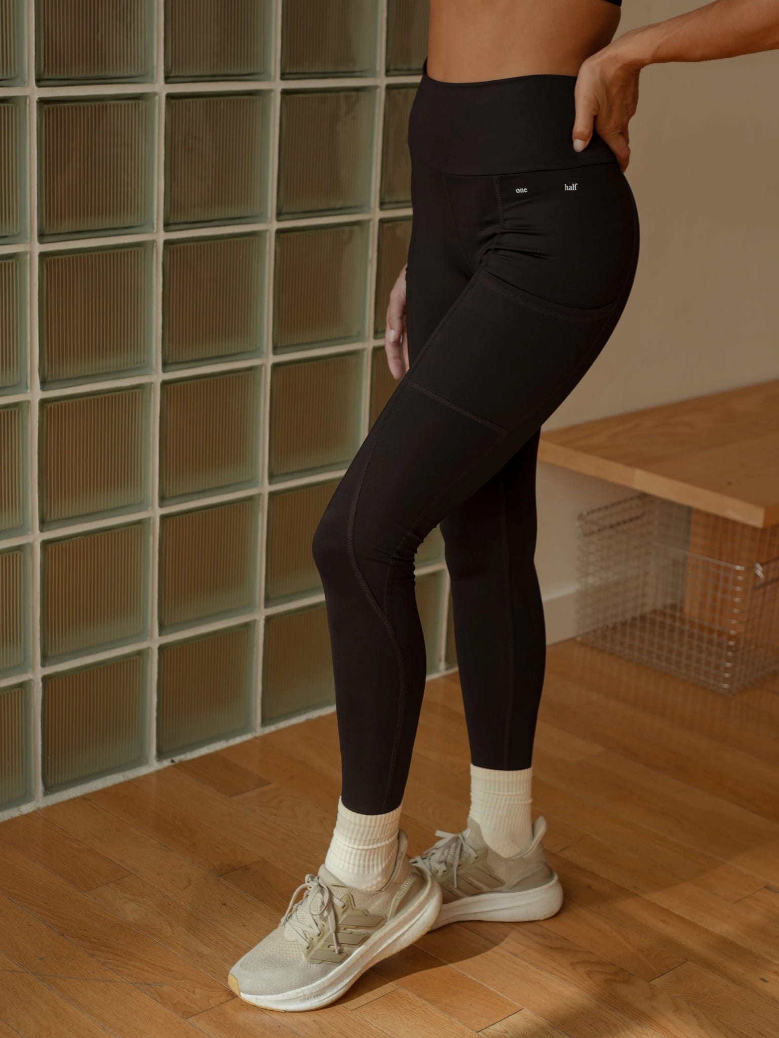 HIKING LEGGINGS - BLACK - imagen 1