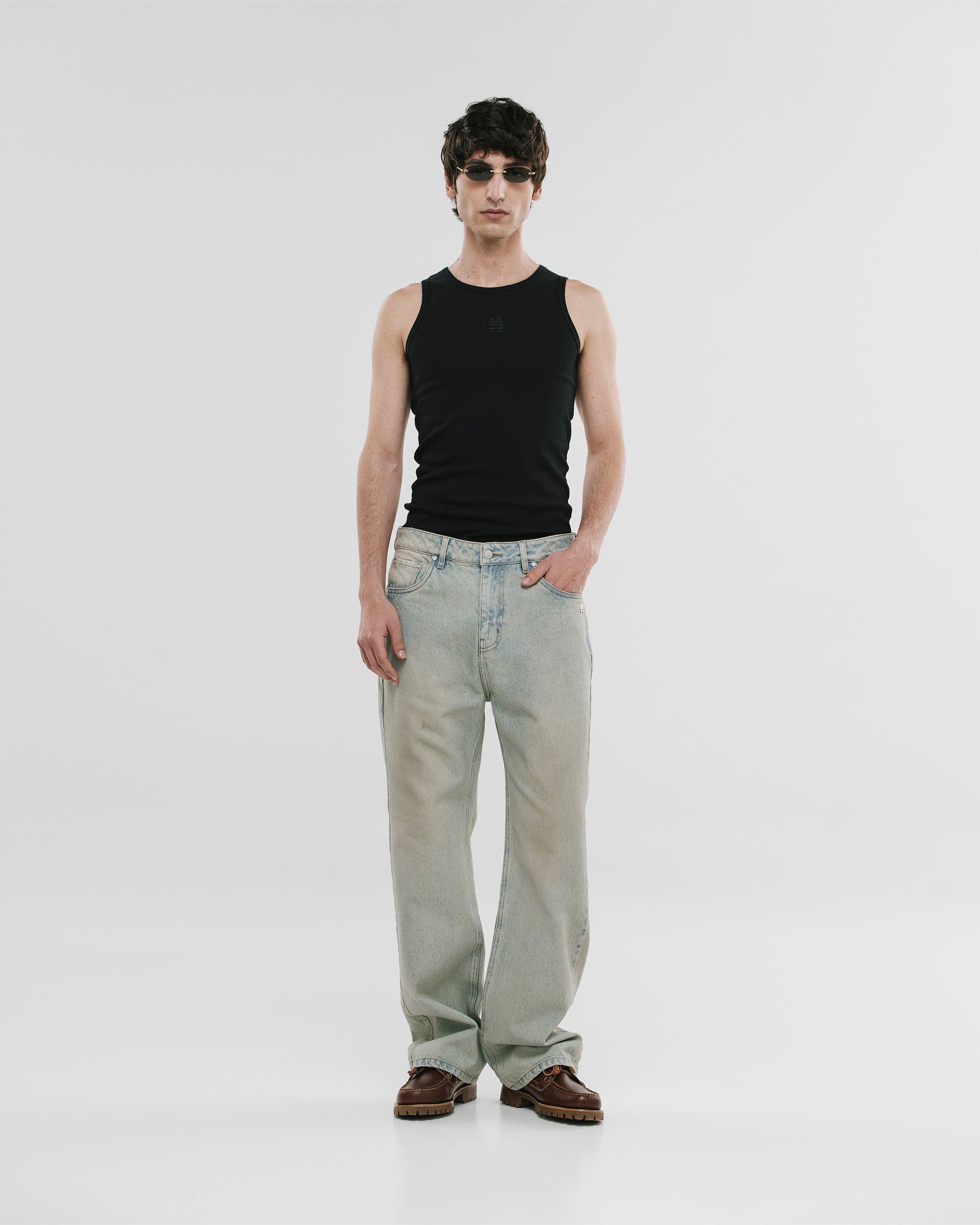 Straight Fit Rally Jeans - Dust Wash - imagen 2