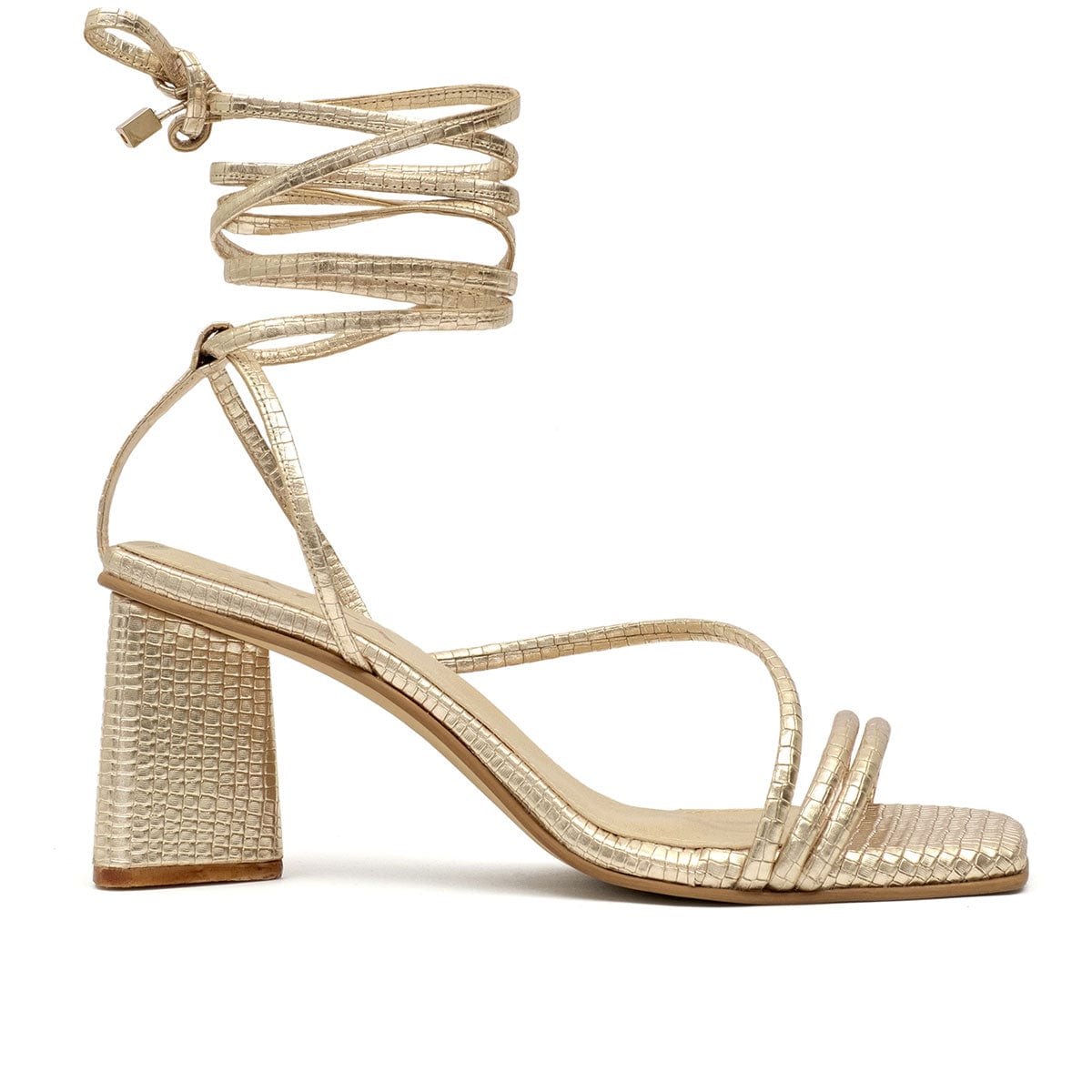 ANALIA GOLD SANDALS - imagen 1