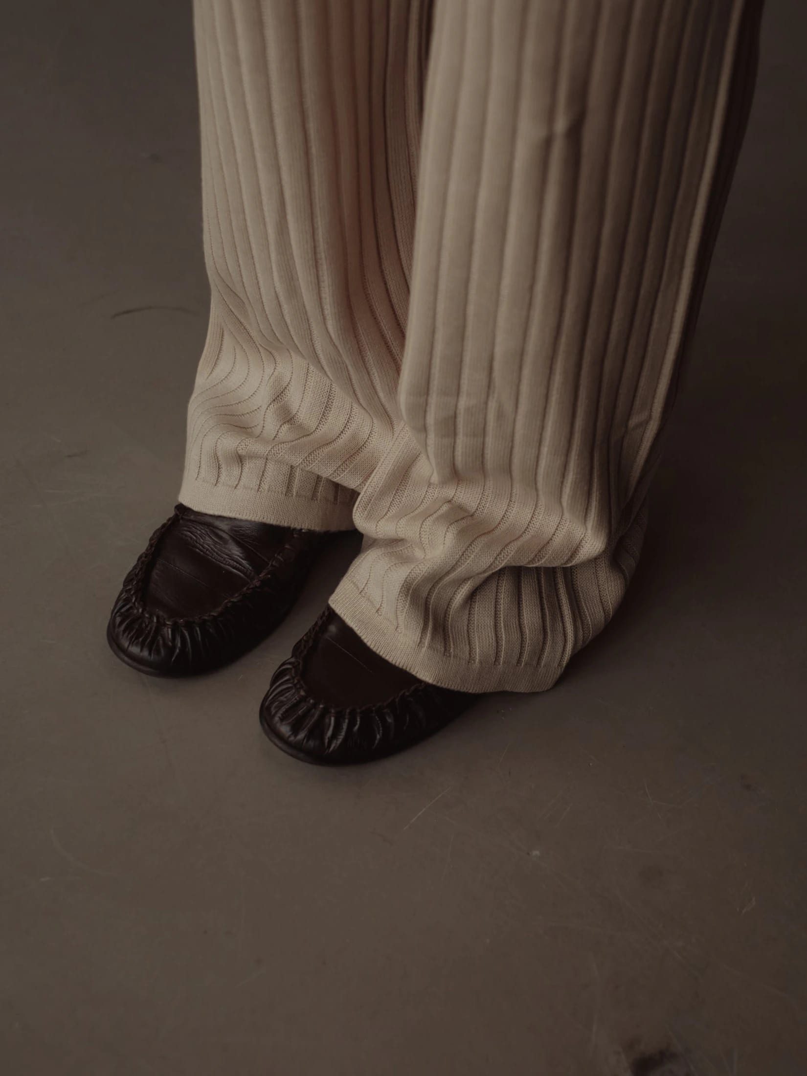 SAUNA KNIT PANTS - NATURAL - imagen 3