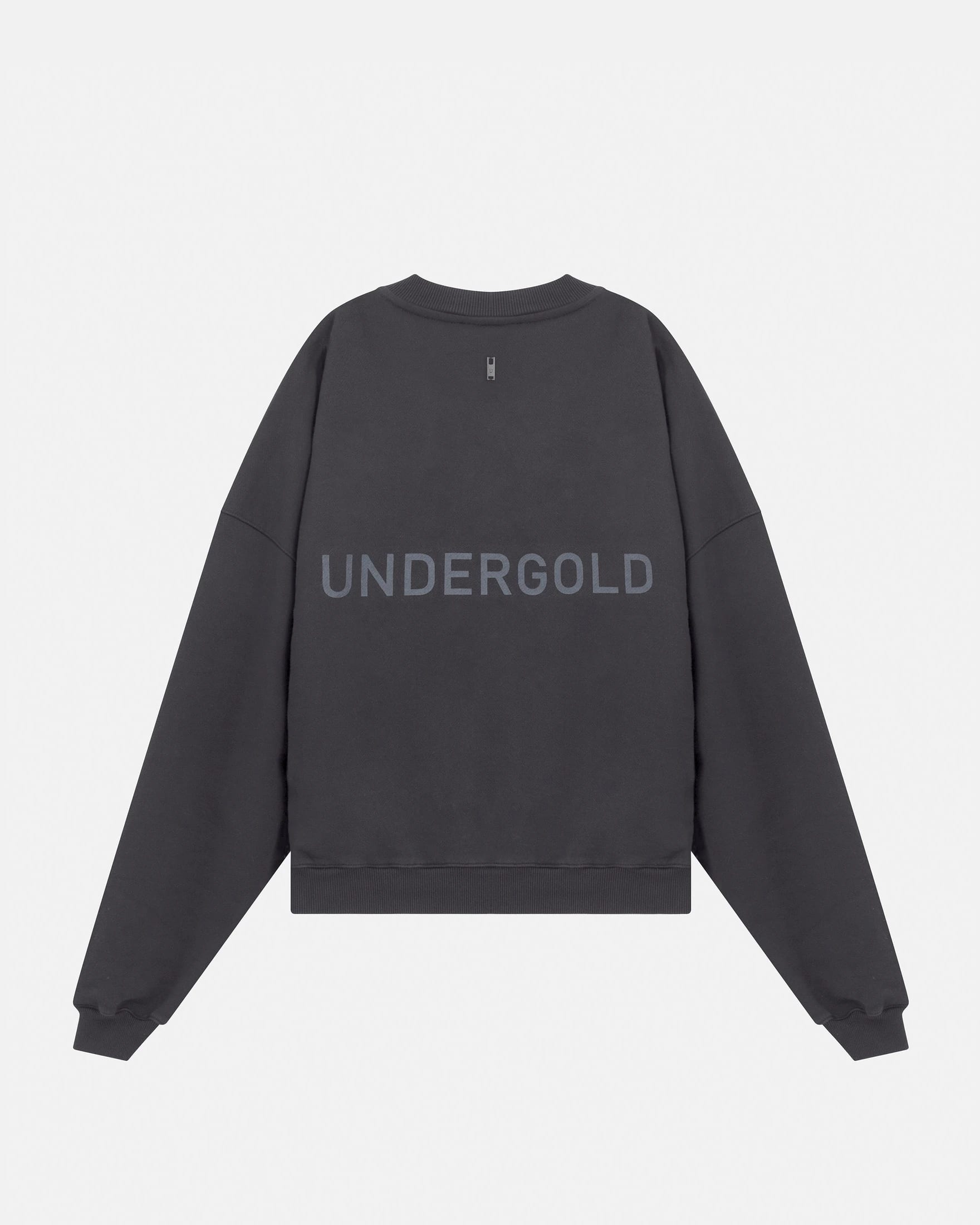 Line Basic Boxy Fit Crewneck Dark Gray - imagen 1