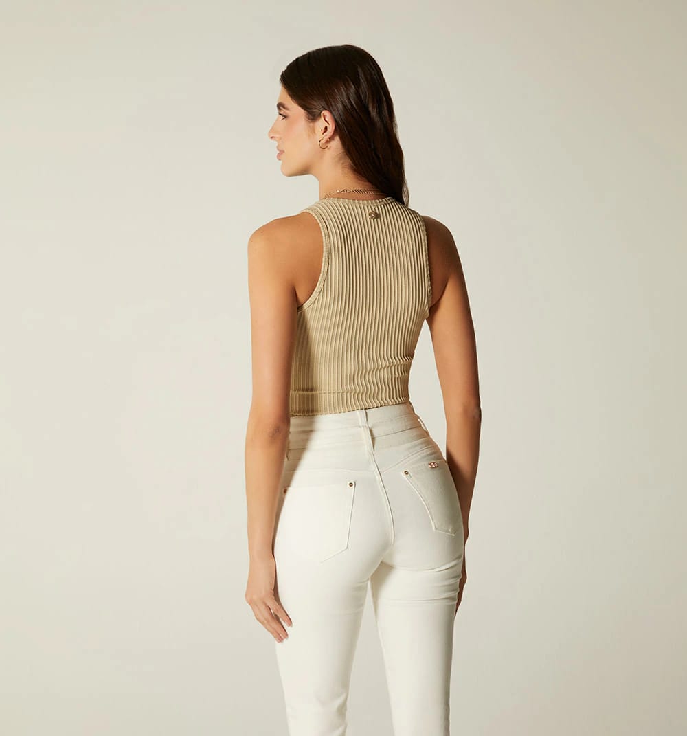 Blusa basica musculosa - imagen 8