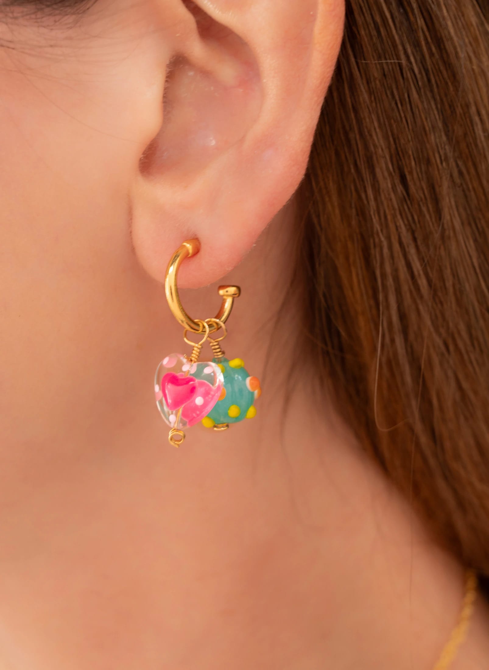 Aretes 3 en 1 Cristal - imagen 1