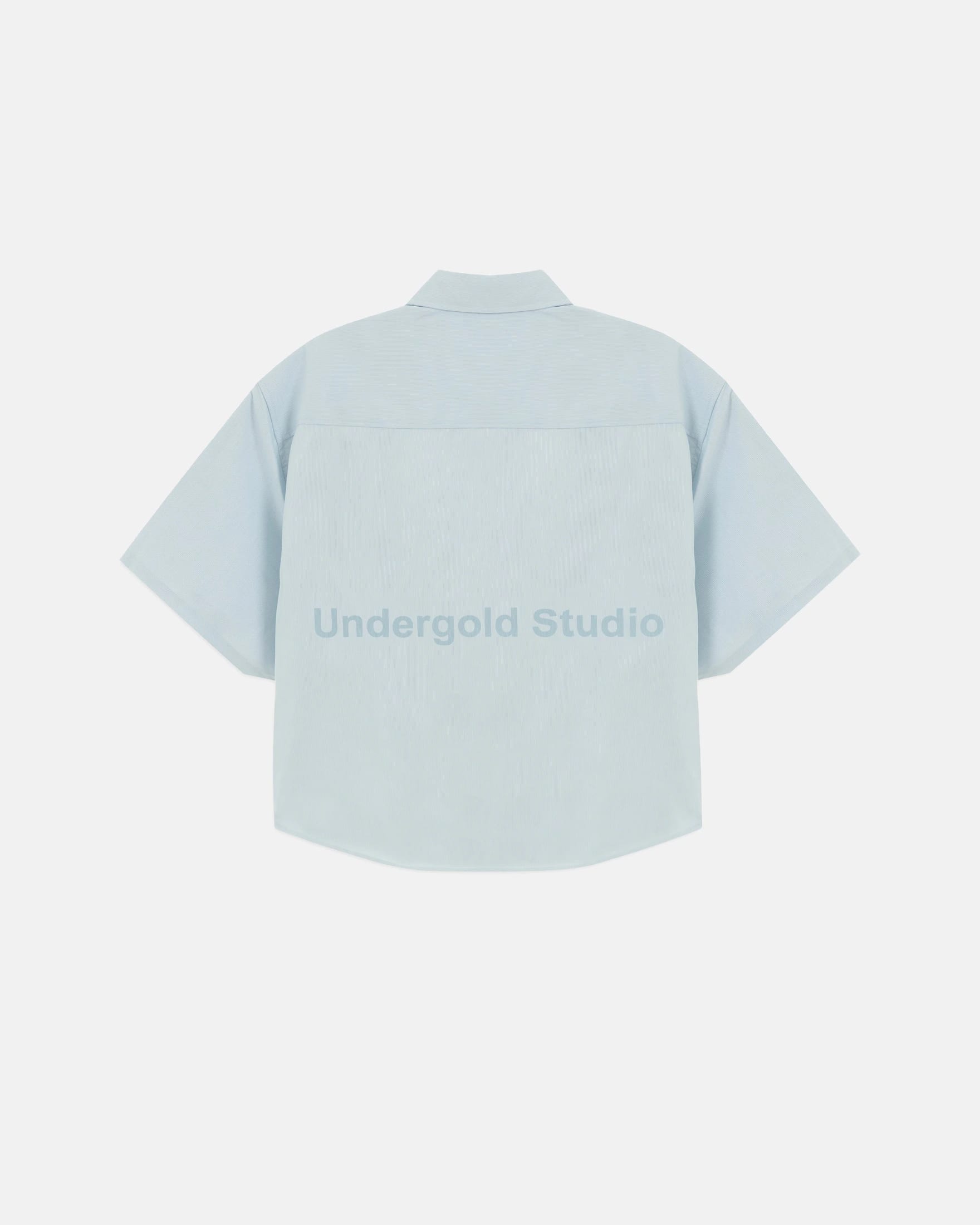 Basics Undergold Studio Boxy Fit Shirt Light Blue - imagen 1