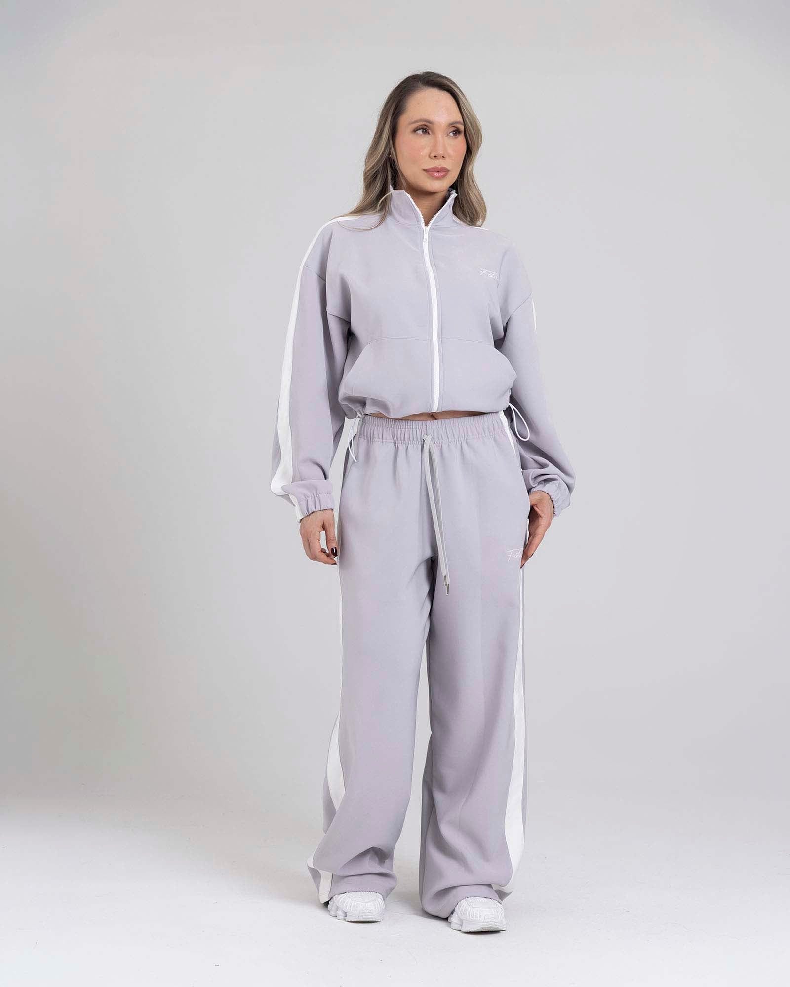 Sudadera contrast beam gris claro flexi FIBER - imagen 1
