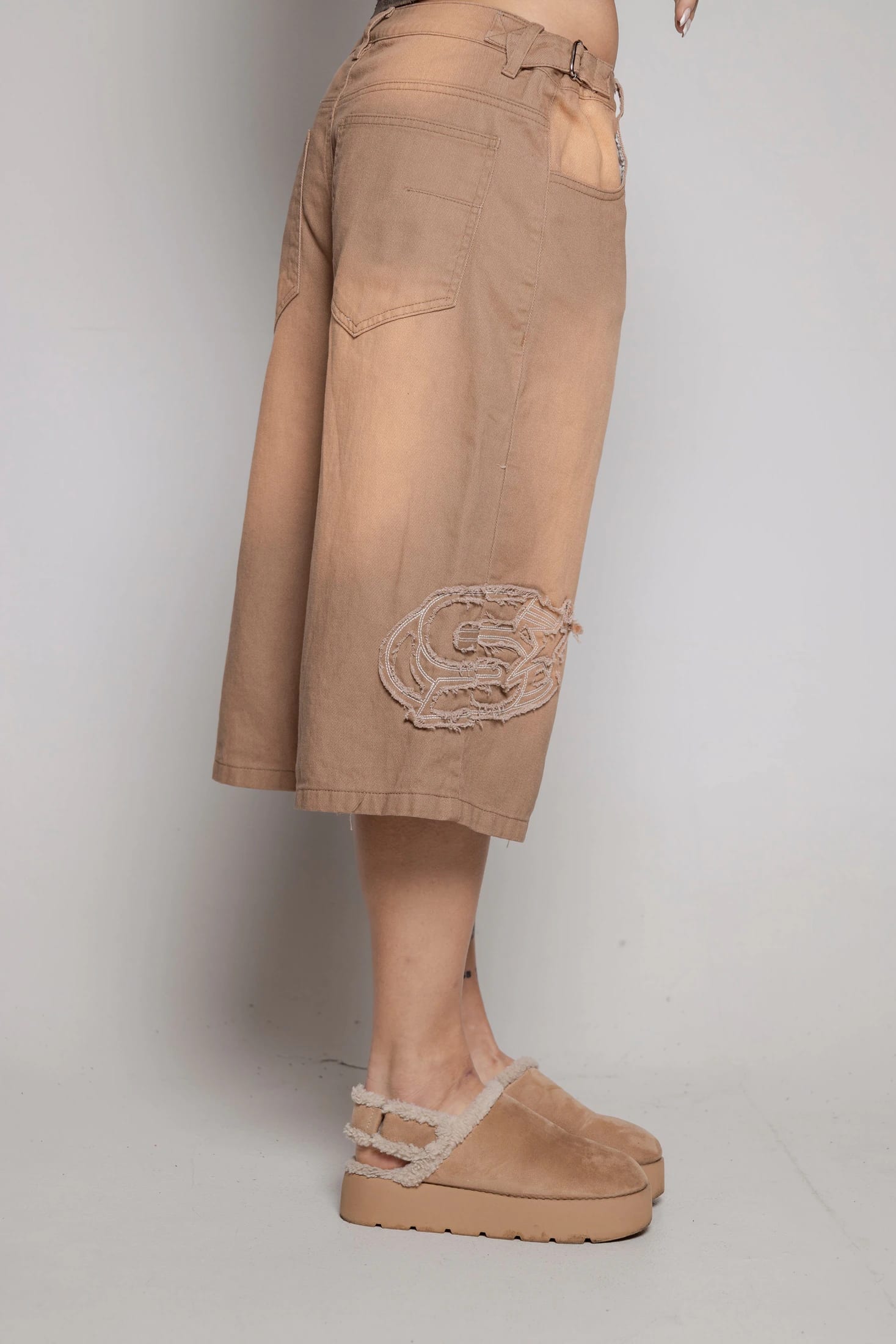 Jorts Dama Courage Sogno-Camel - imagen 4