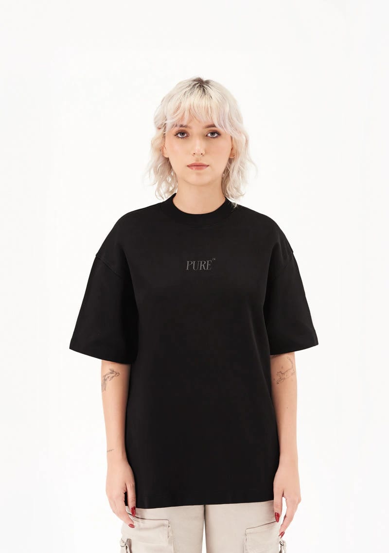 Classic black t-shirt - imagen 2