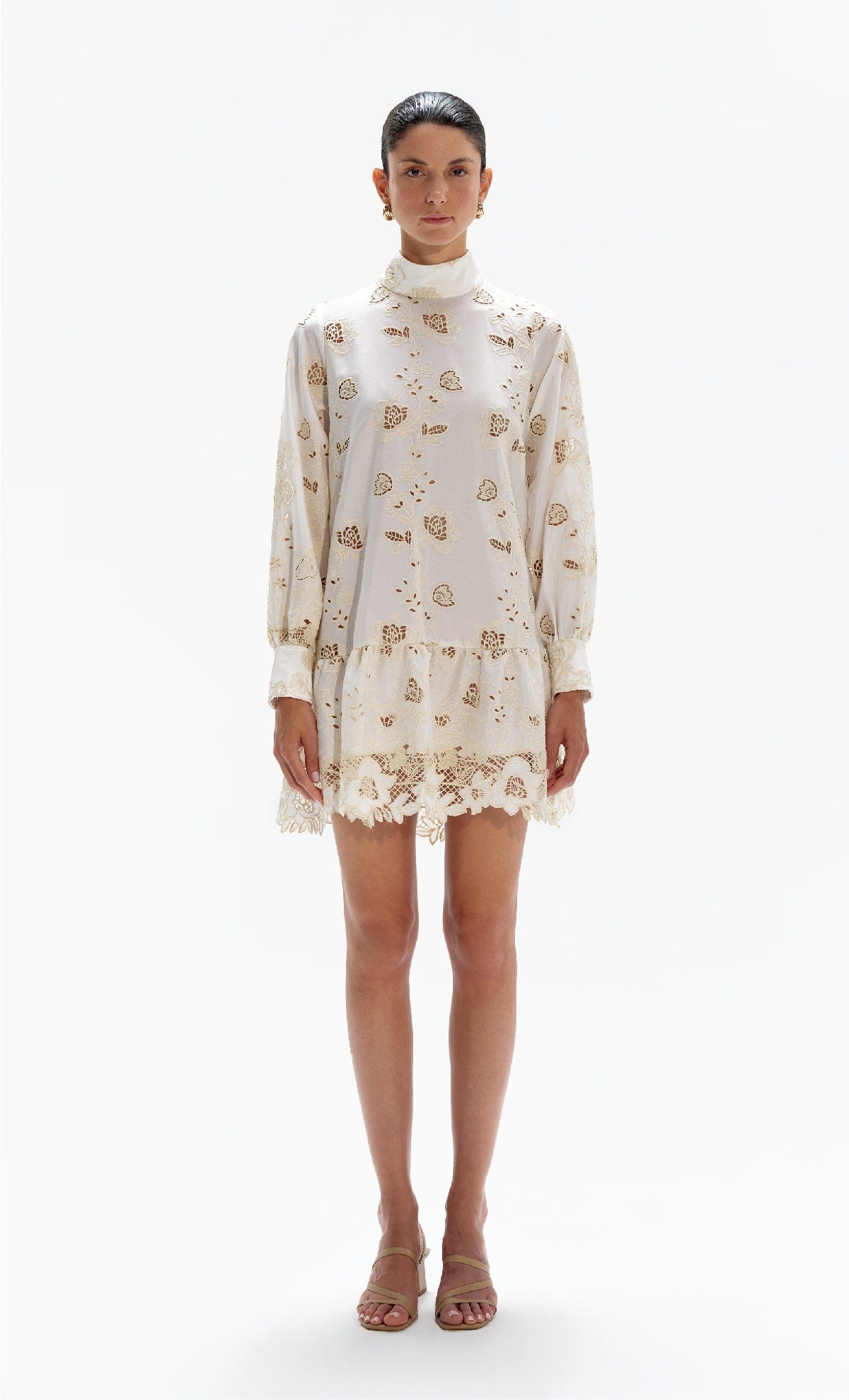 Vestido corto Bauer Créme - imagen 1