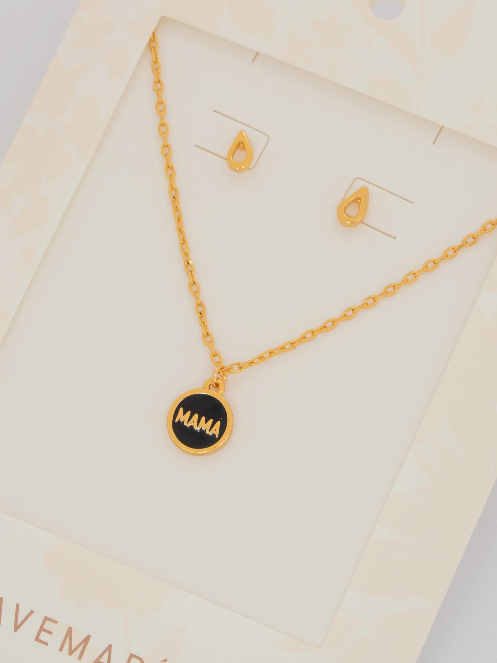 Collar Mamá + Aretes - imagen 1