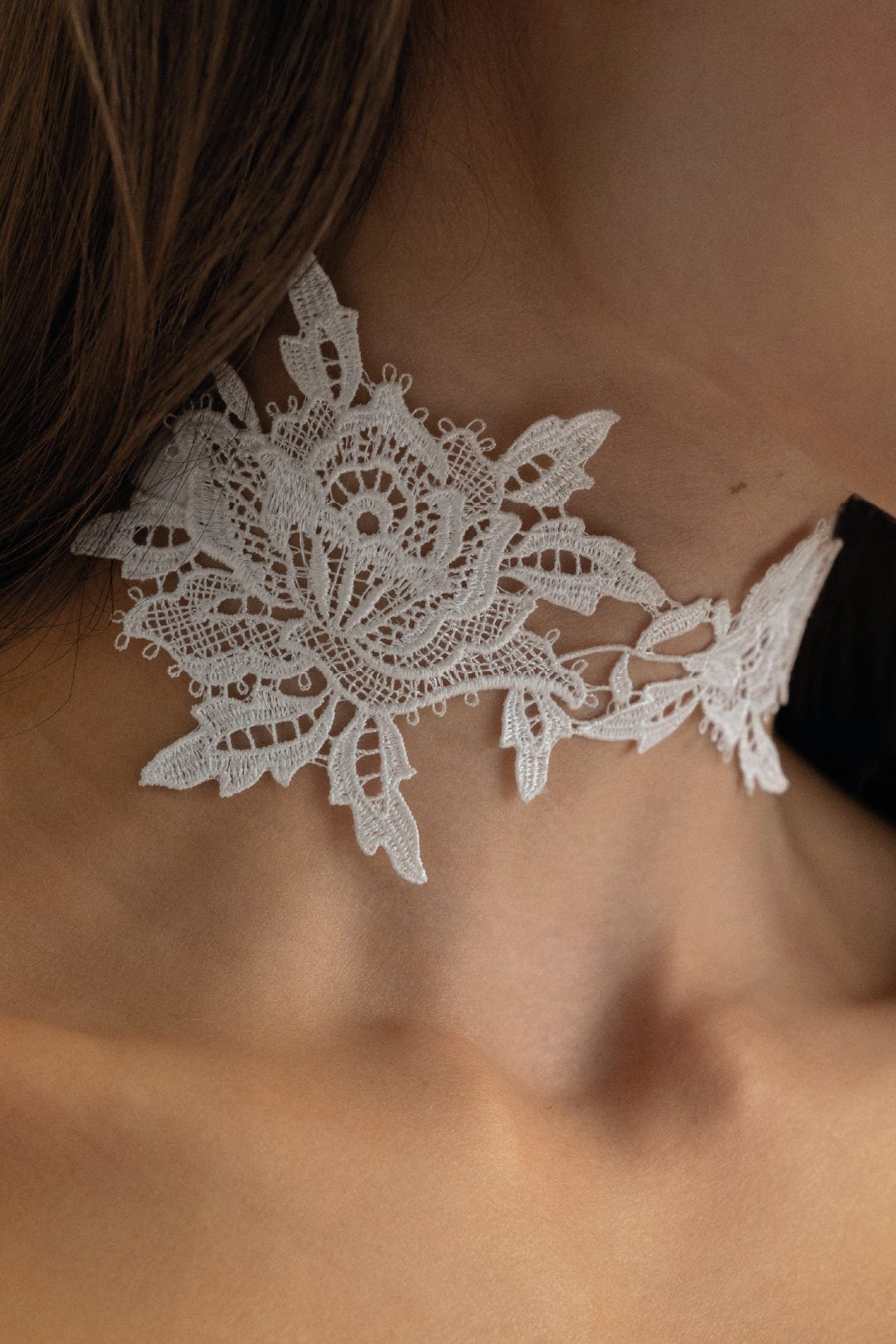 CHOKER AGUSTINA MARFIL - imagen 2