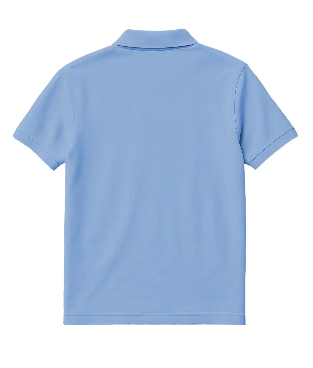 CAMISETA POLO AZUL MEDIO - imagen 2