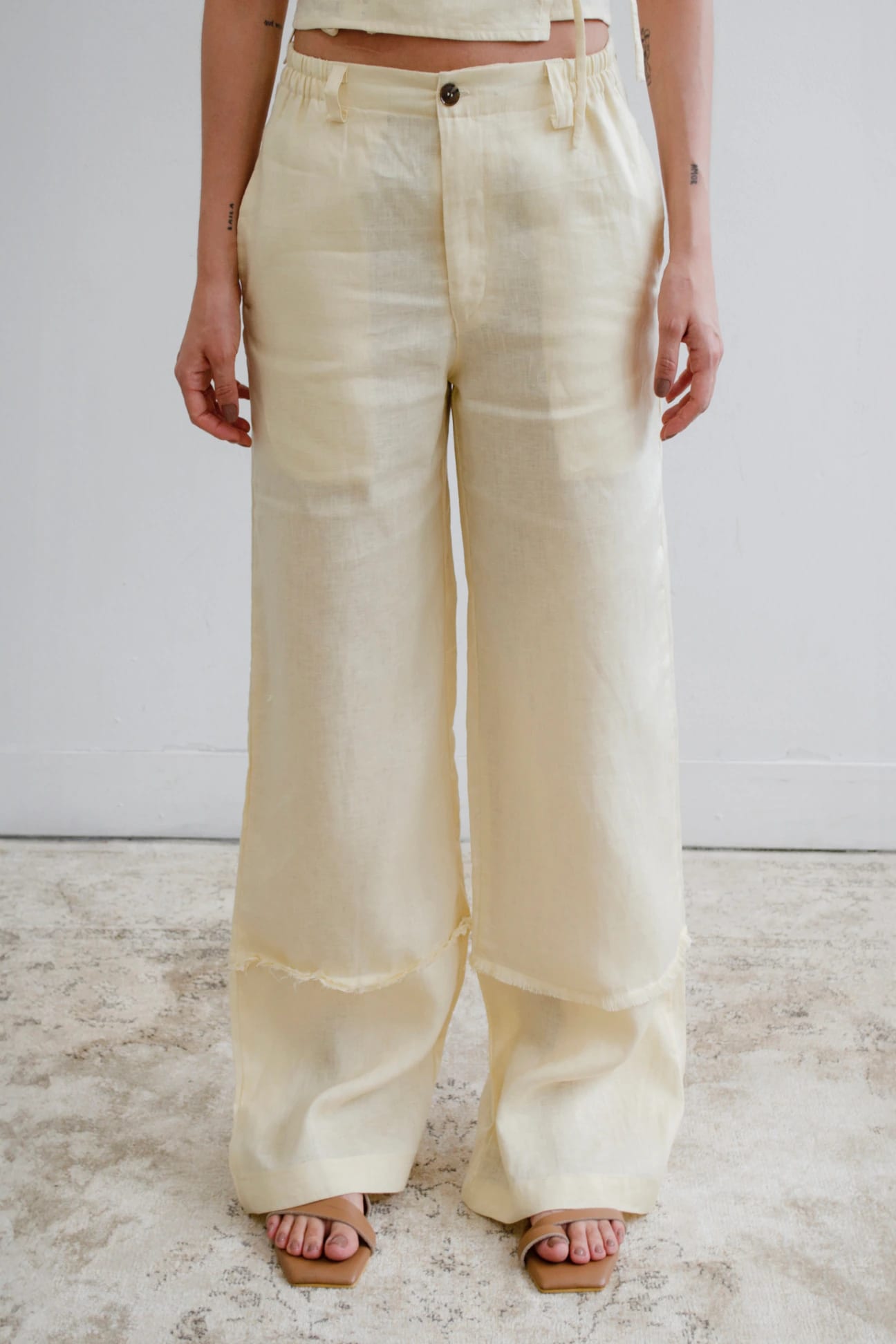 Pantalón Roca | Amarillo Butter Yellow - imagen 3