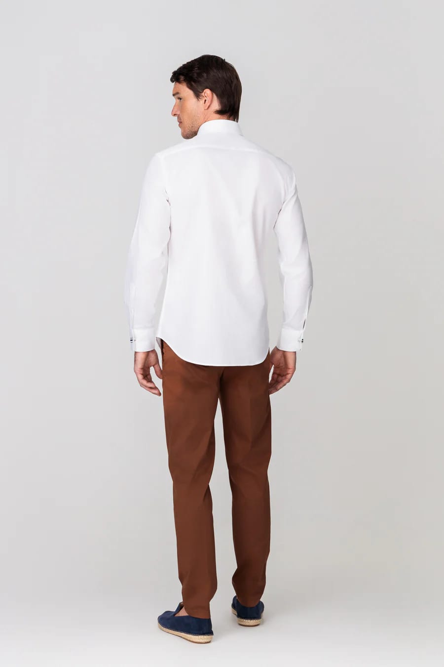 men’s cotton shirt white rx slim - imagen 12