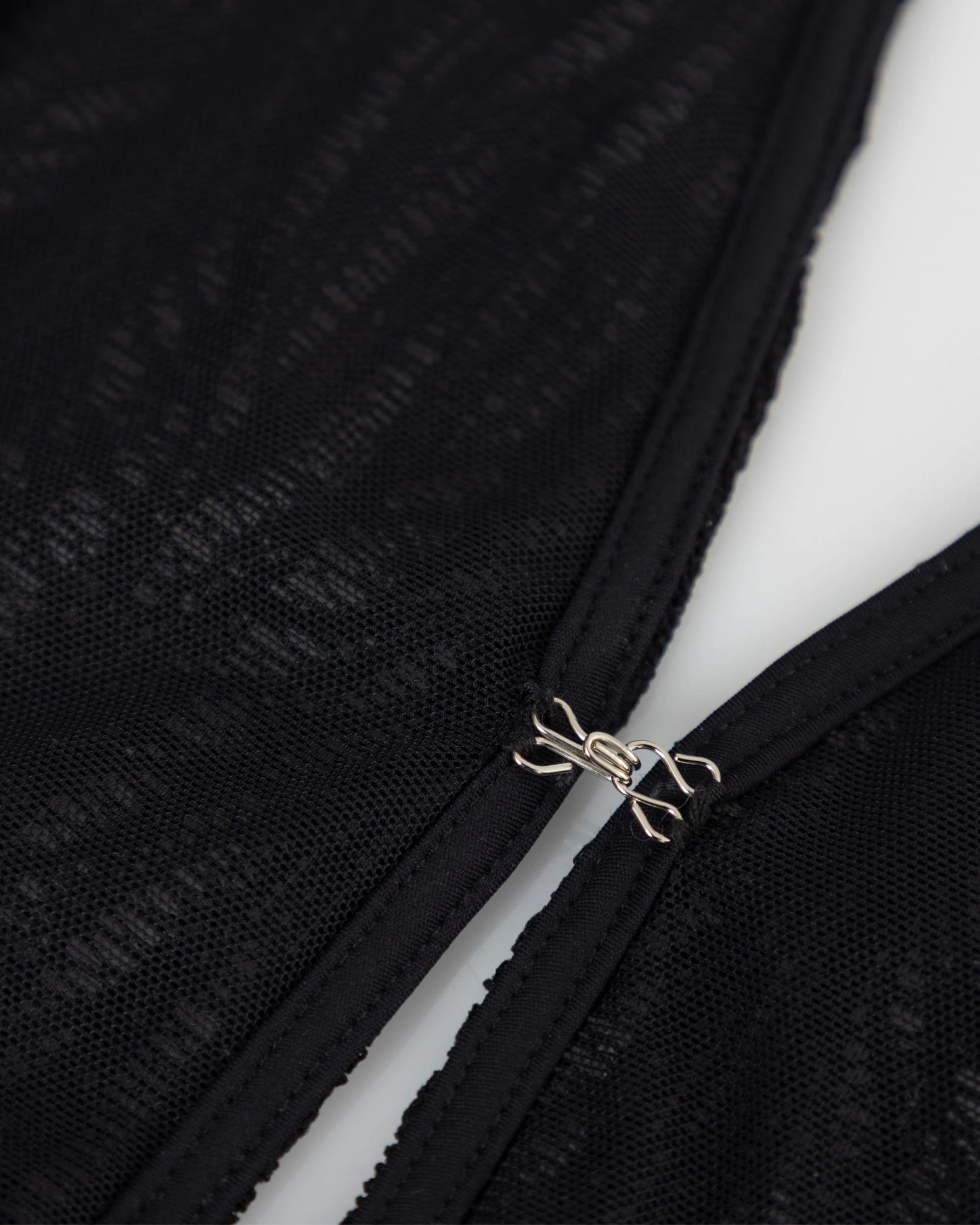 Basics Transparent Dress Black - imagen 4