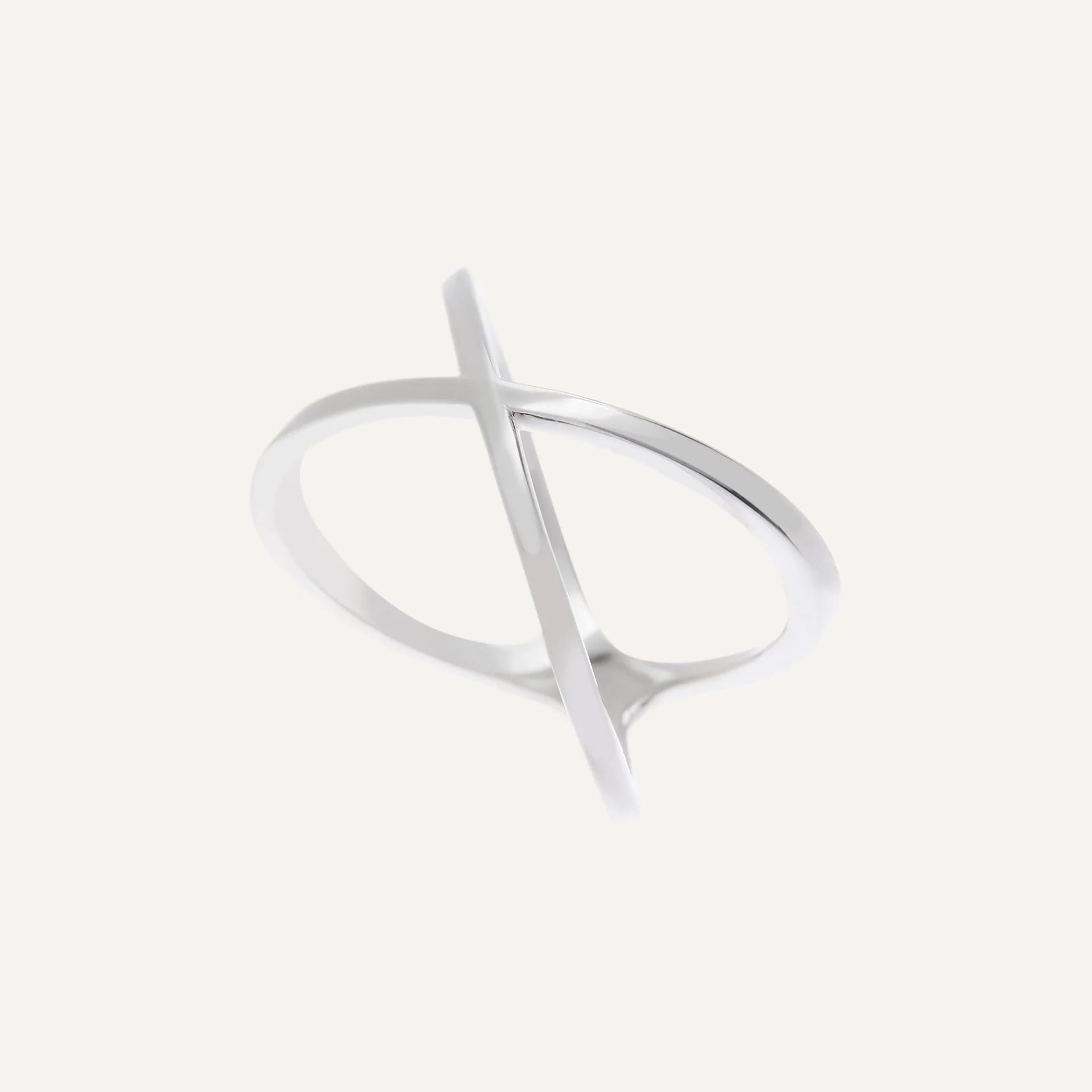 Anillo Big X liso - imagen 3