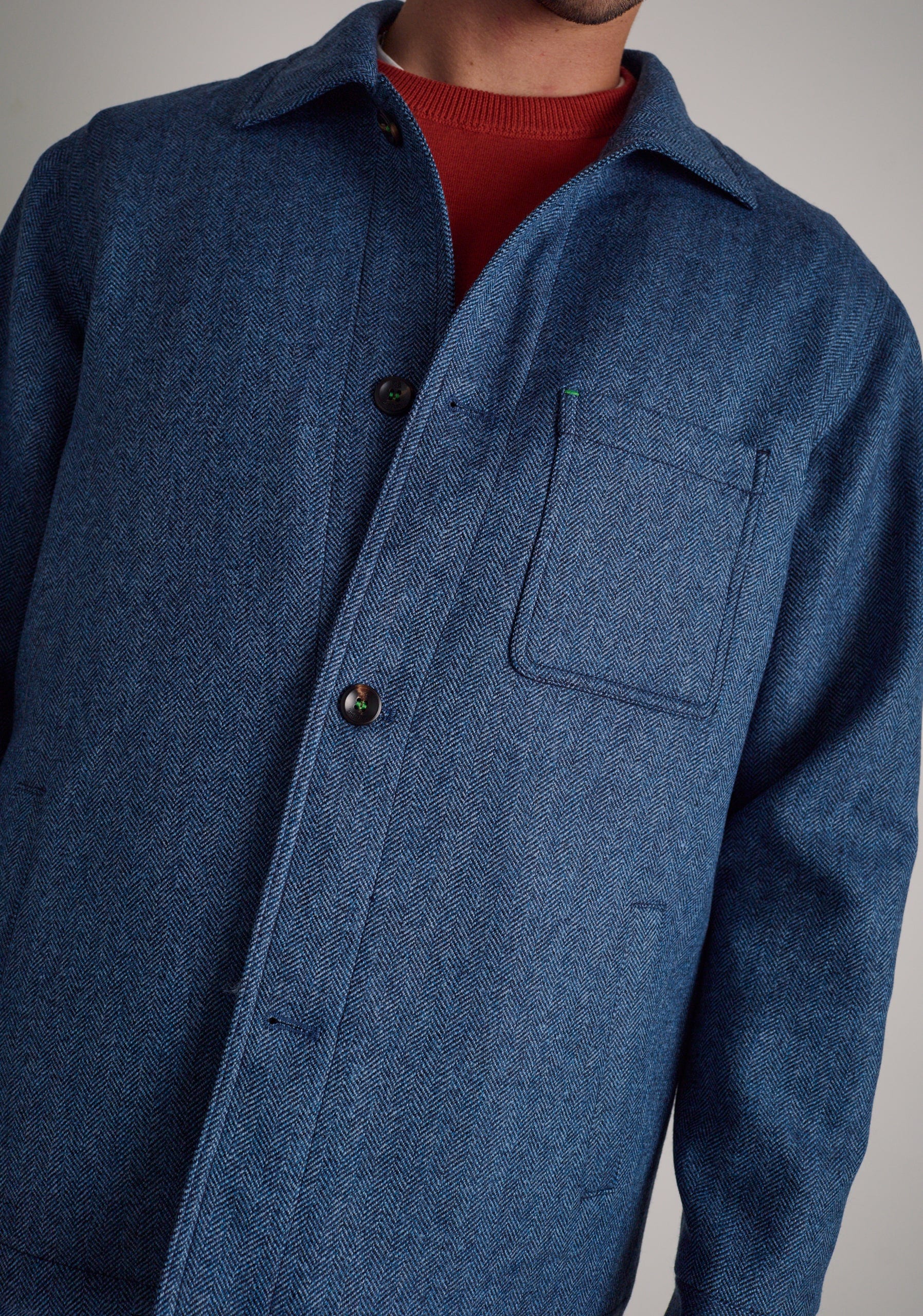 Chaqueta H Clapton Espina Azul Medio - imagen 4