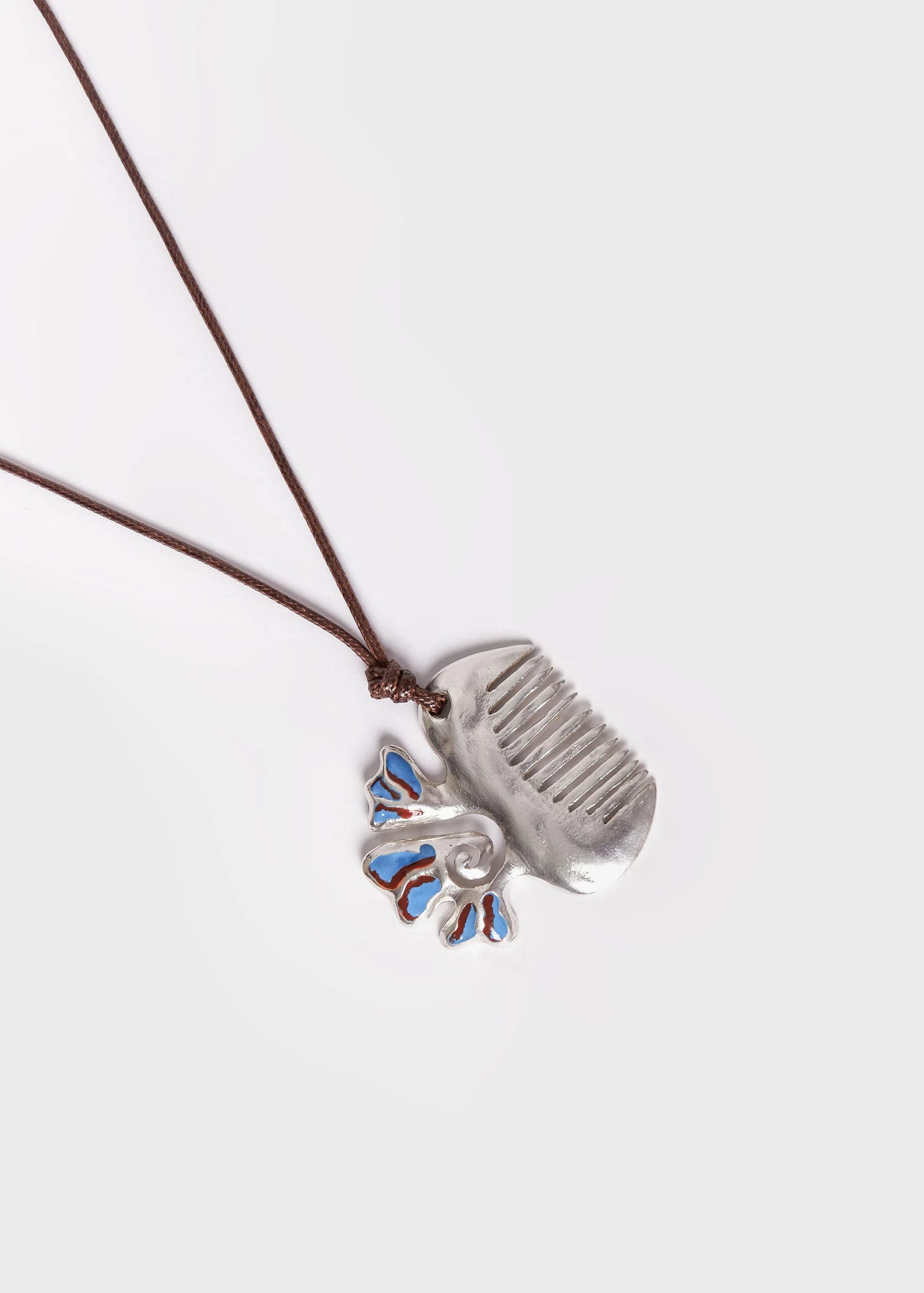 Collar Peineta Azul - imagen 4