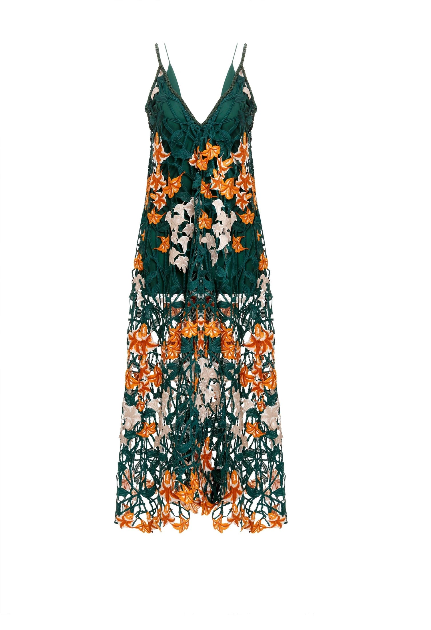Hierbaluisa Sabanero Nocturno Crochet Maxi Dress - imagen 5