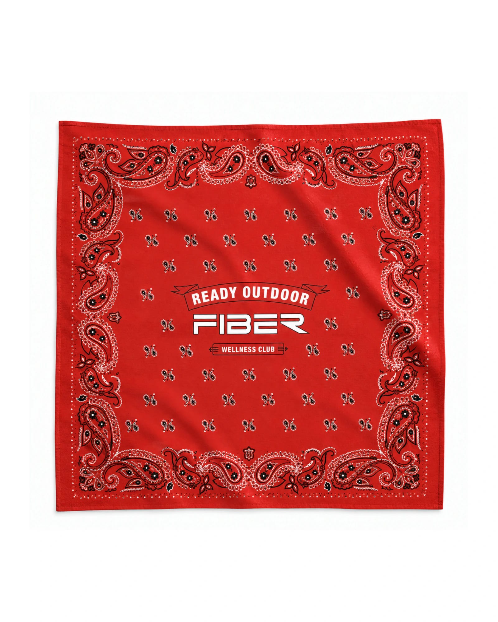 Bandana roja outdoor FIBER - imagen 1