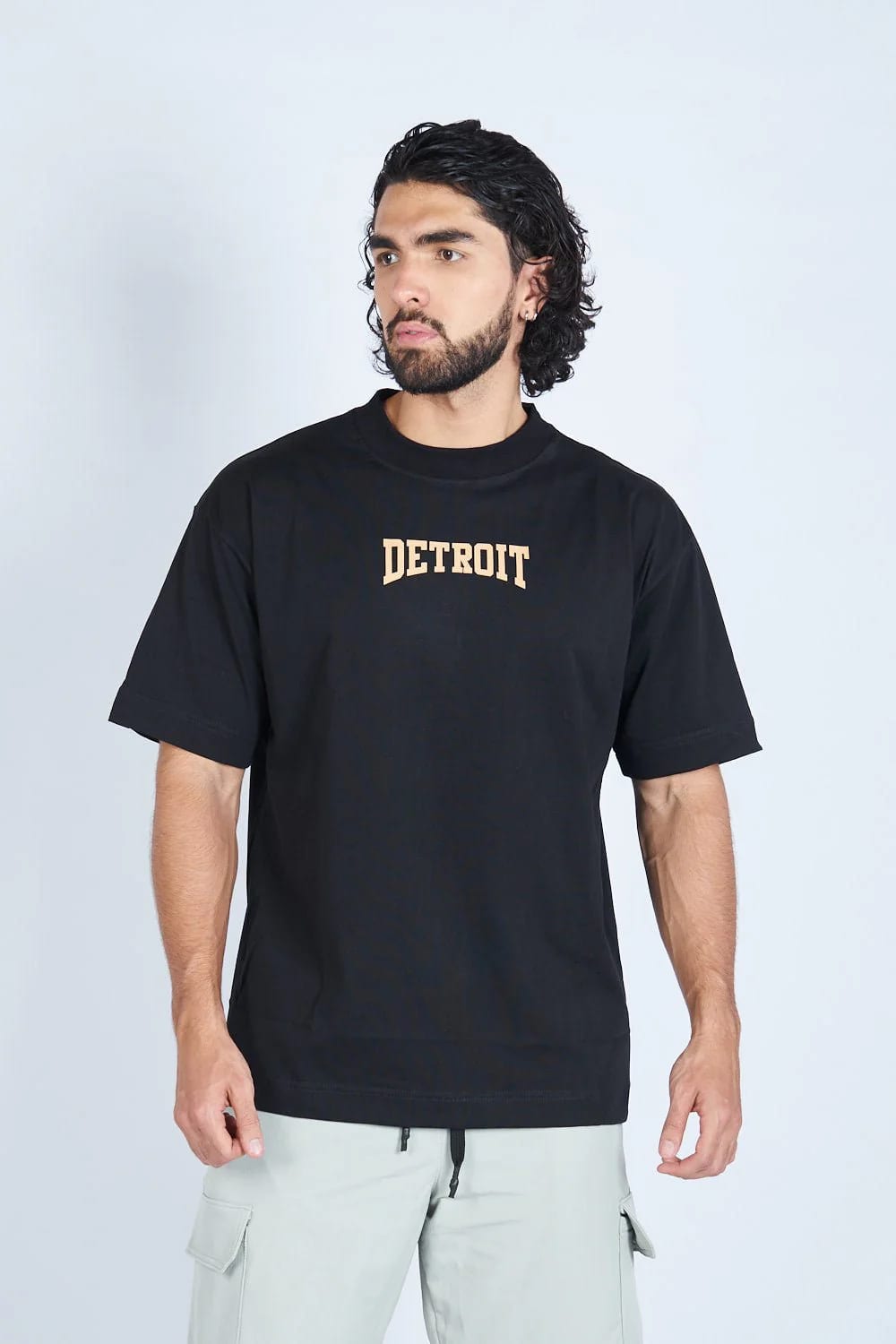 Camiseta oversize DETROIT NEGRO | DROP 03 | - imagen 4