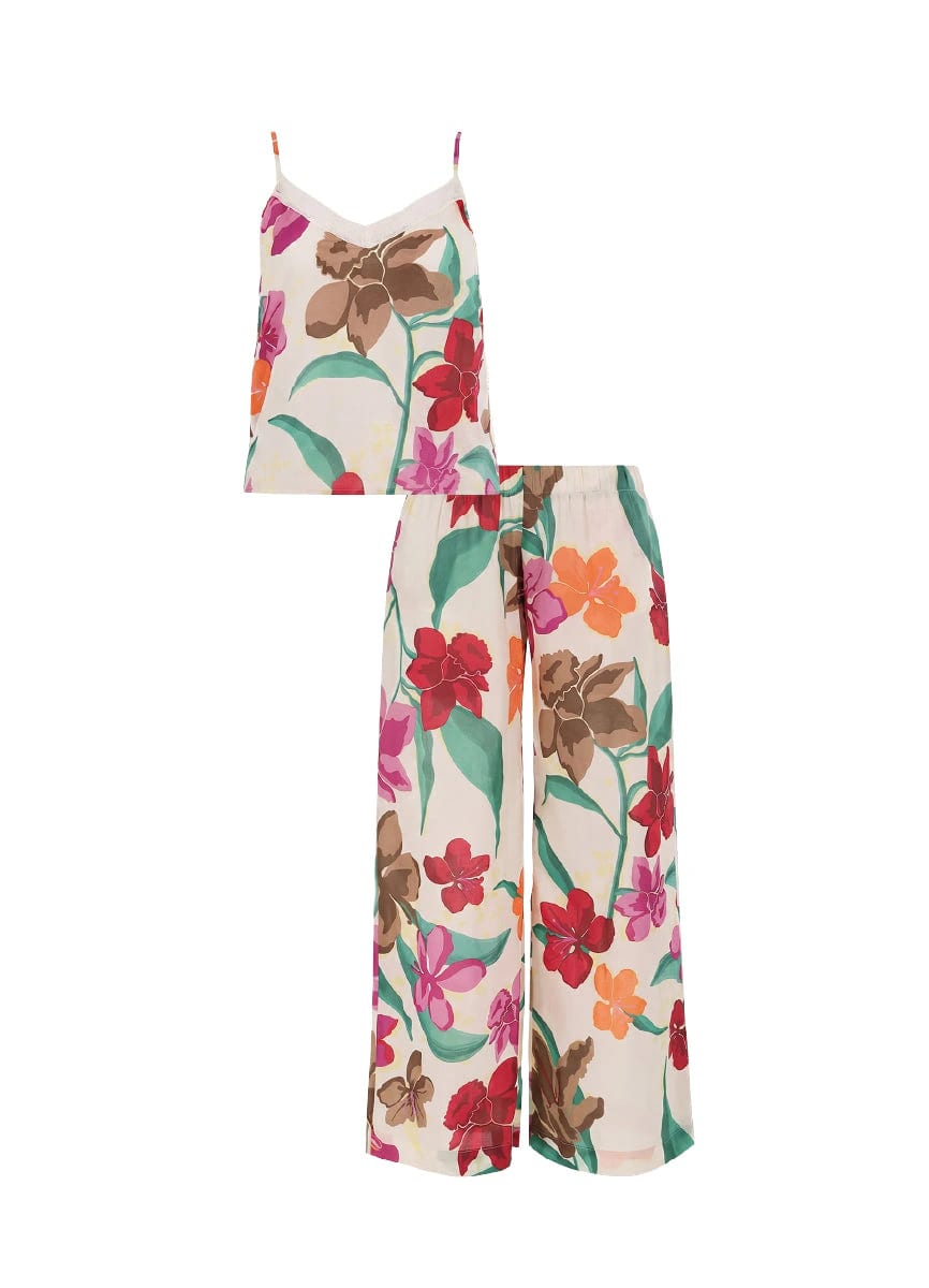 FLOWERS PIJAMA SET 23157 - imagen 1