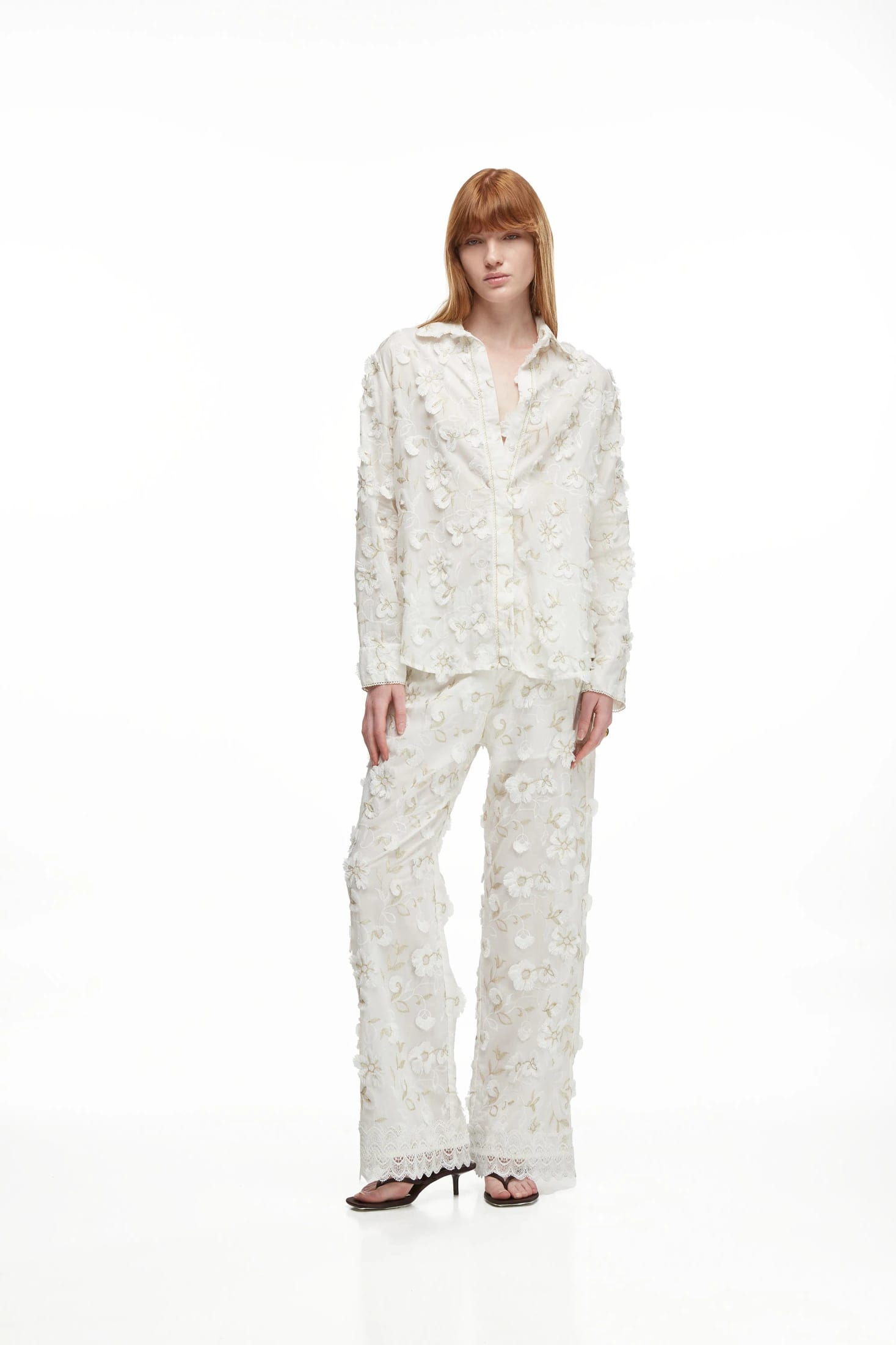 CELIA PANTS WHITE - imagen 1