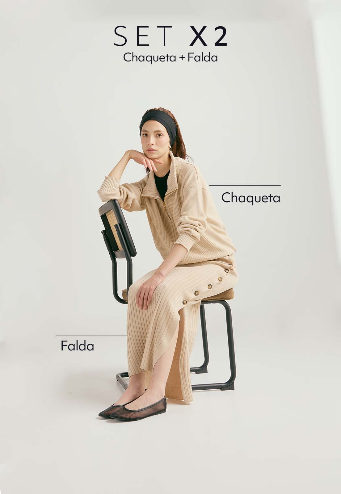 Set Chaqueta Ashley / Falda Caroline - imagen 1